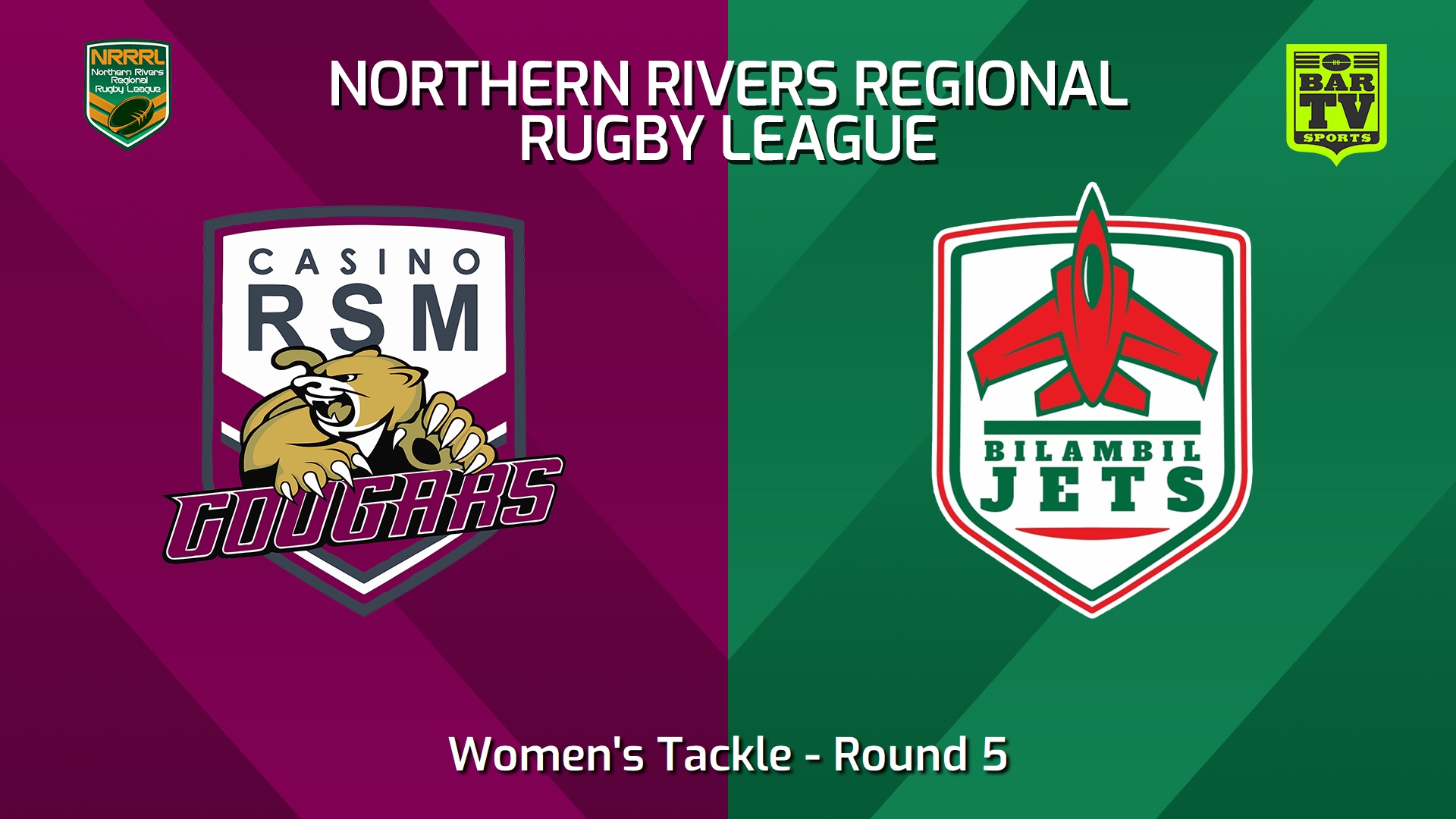 240811-video-Northern Rivers Round 5 - Women's Tackle - Casino RSM Cougars v Bilambil Jets Slate Image