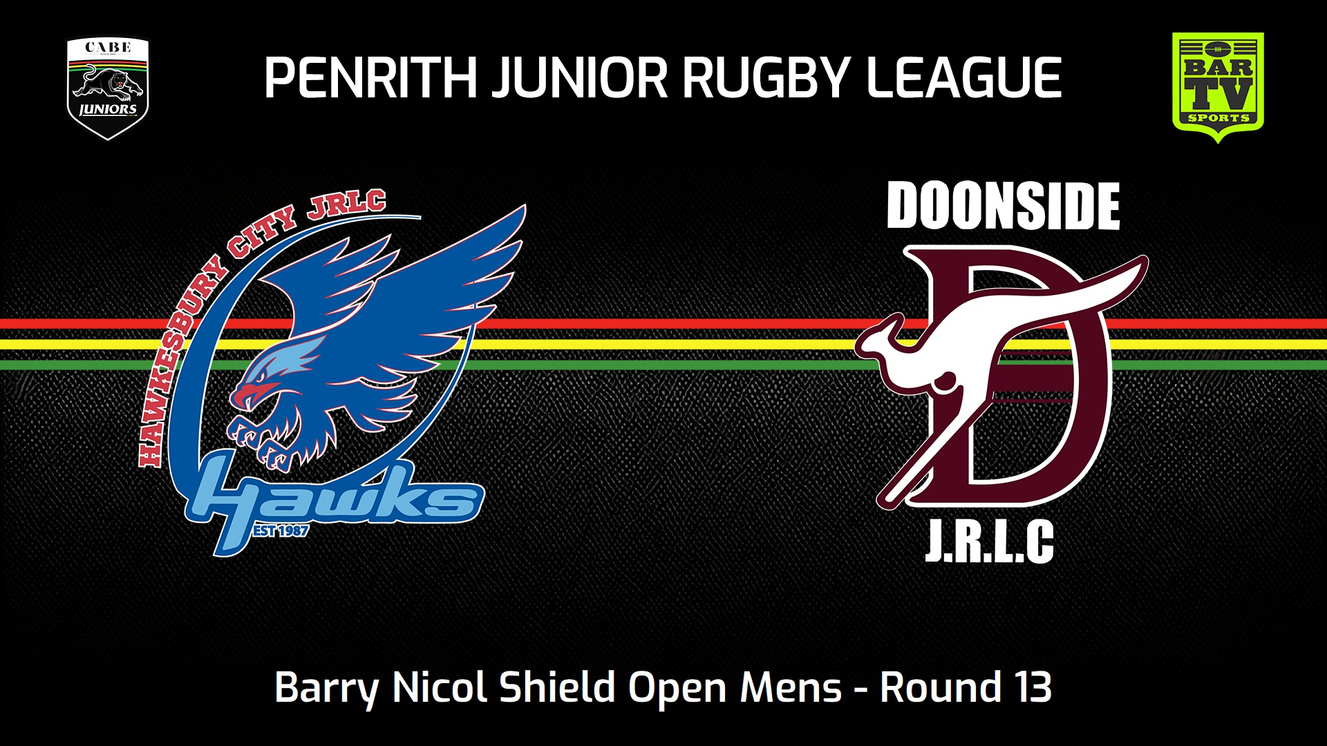 240721-video-Penrith & District Junior Rugby League Round 13 - Barry Nicol Shield Open Mens - Hawkesbury City v Doonside Slate Image