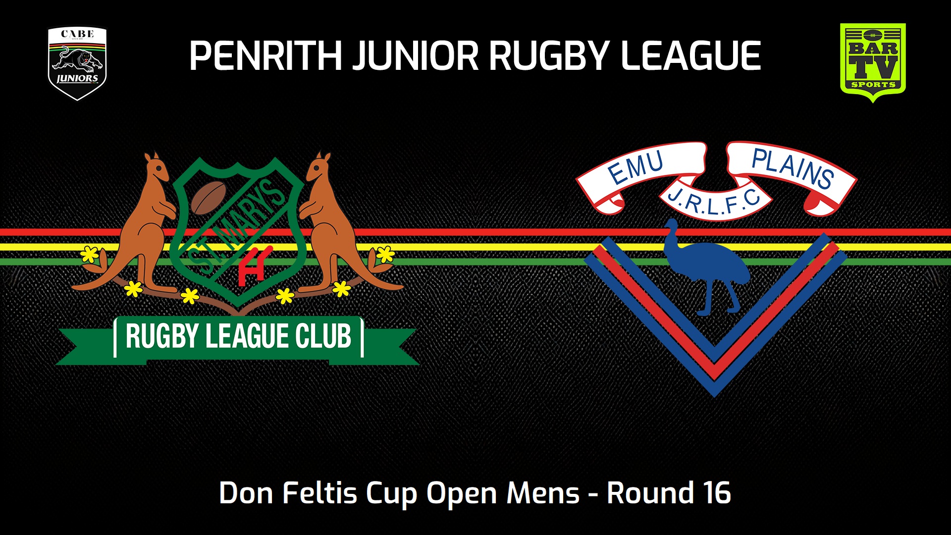 240811-video-Penrith & District Junior Rugby League Round 16 - Don Feltis Cup Open Mens - St Marys v Emu Plains RLFC Slate Image