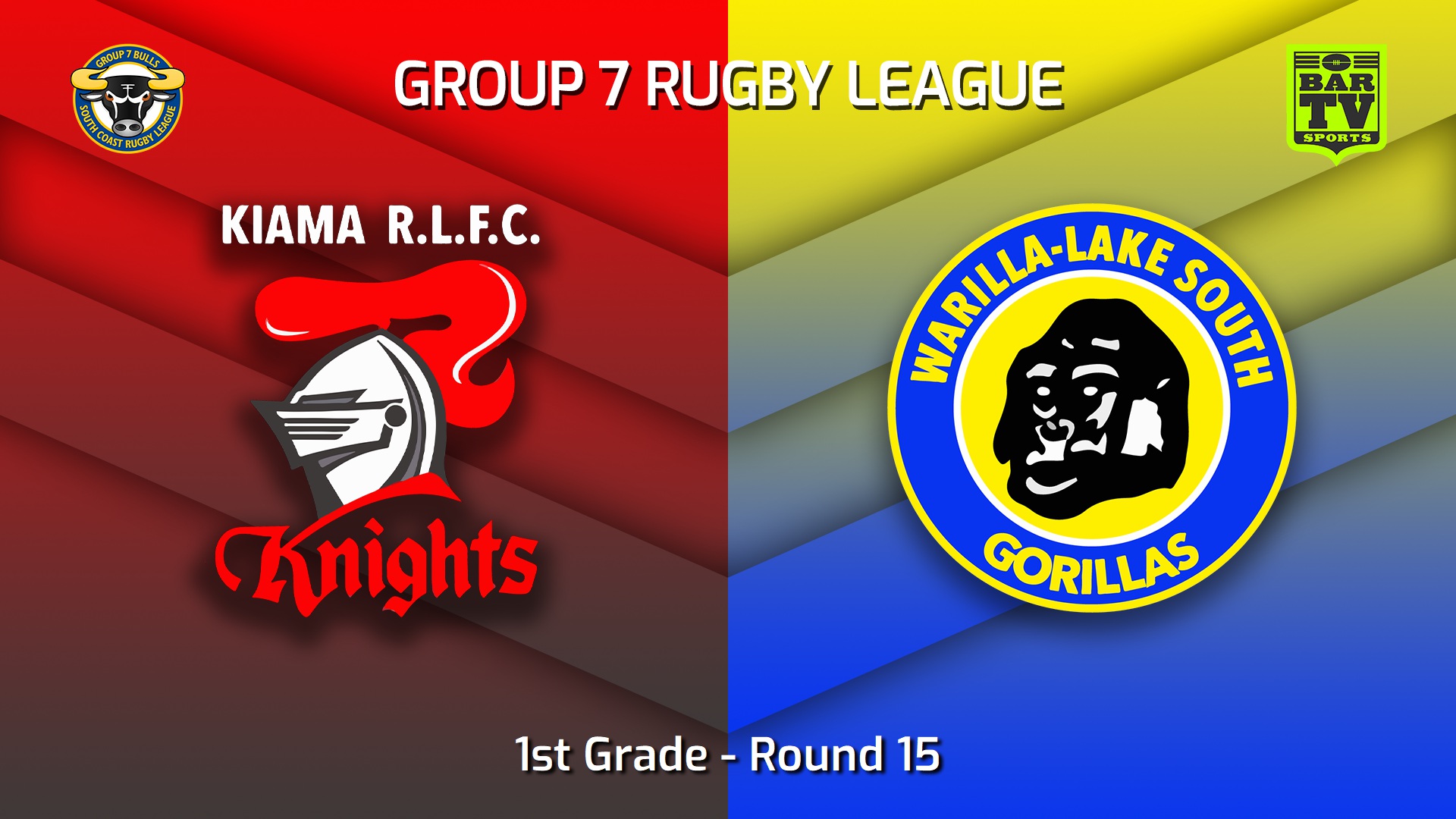 230723-South Coast Round 15 - 1st Grade - Kiama Knights v Warilla-Lake South Gorillas Slate Image
