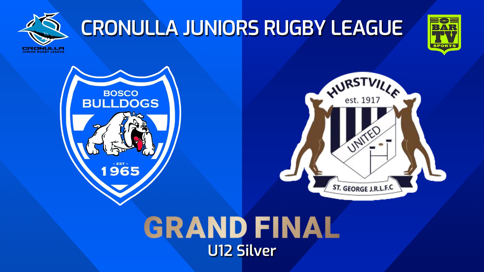 240831-video-Cronulla Juniors Grand Final - U12 Silver - St John Bosco Bulldogs v Hurstville United  Slate Image