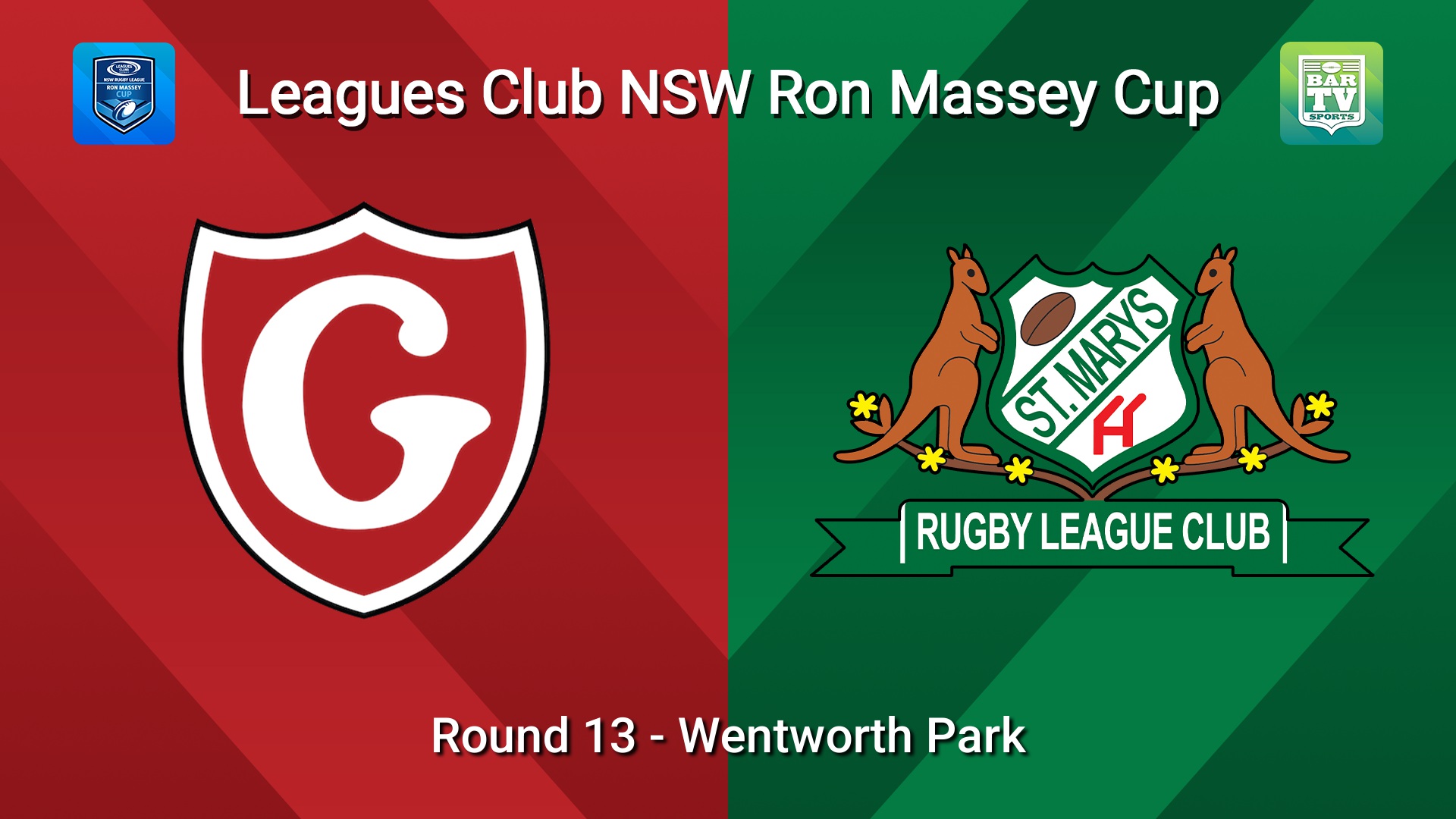 260705-video-Ron Massey Cup Round 13 - Glebe Dirty Reds v St Marys Slate Image