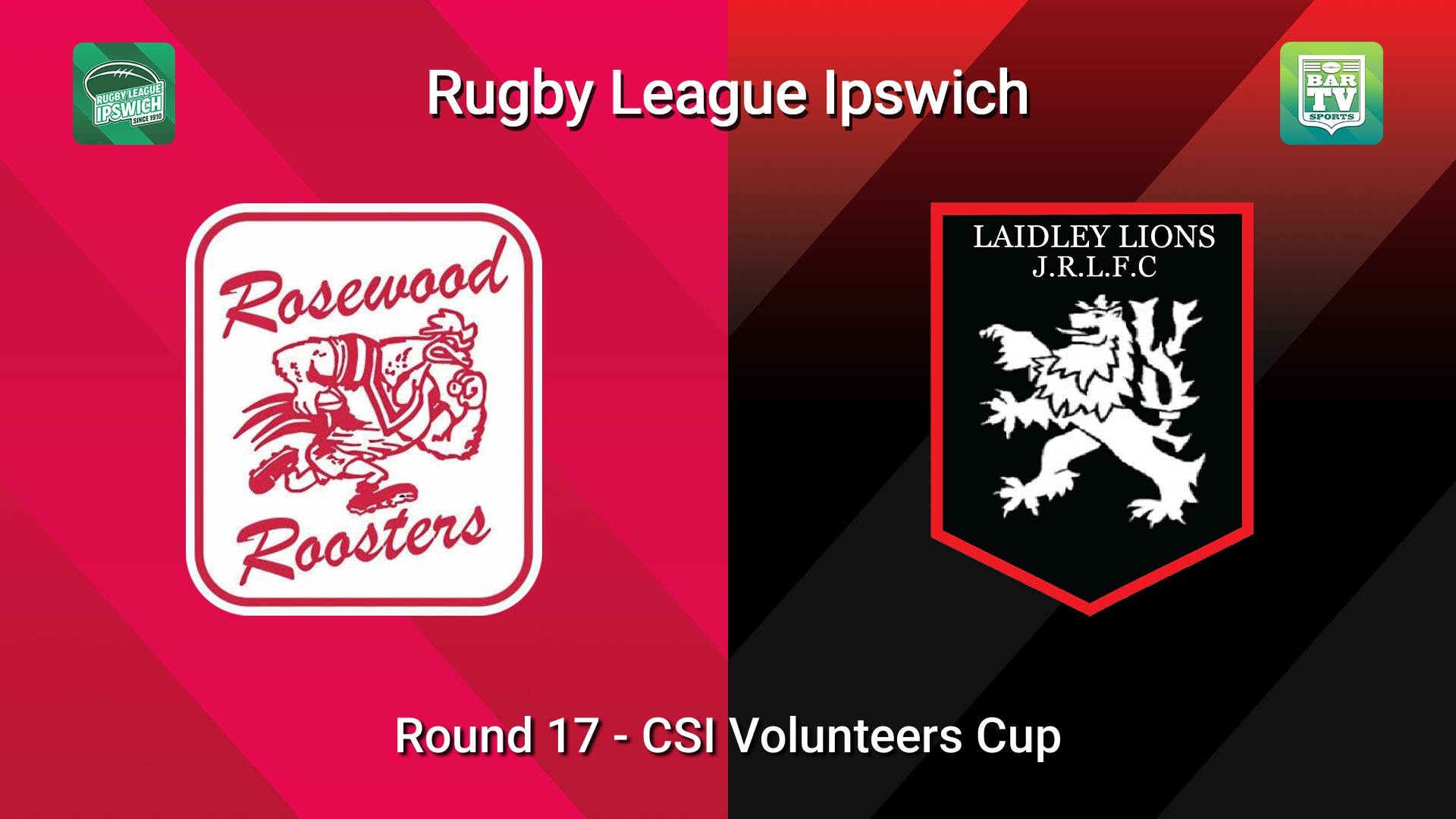 260808-video-Rugby League Ipswich Round 17 - CSI Volunteers Cup - Rosewood v Laidley Slate Image