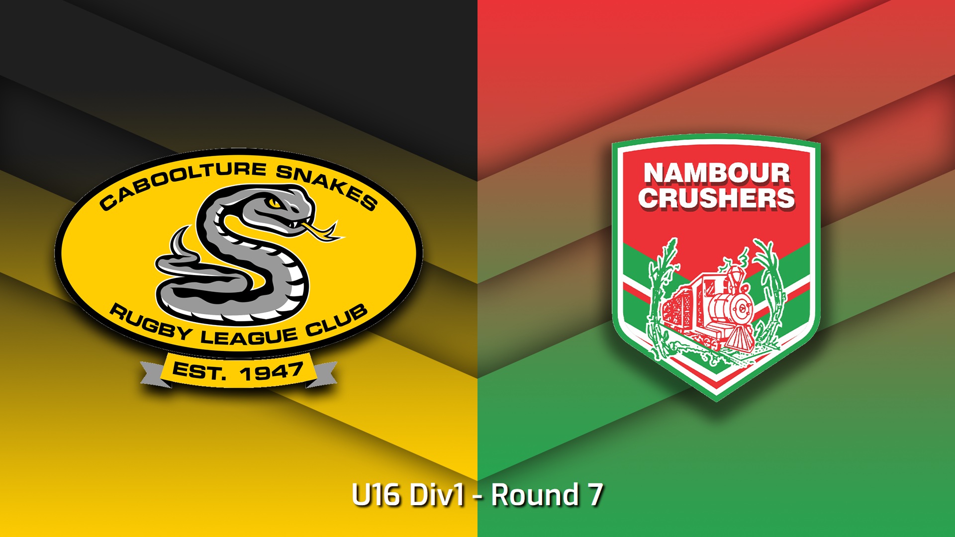 230519-Sunshine Coast Junior Rugby League Round 7 - U16 Div1 - Caboolture Snakes v Nambour Crushers Slate Image