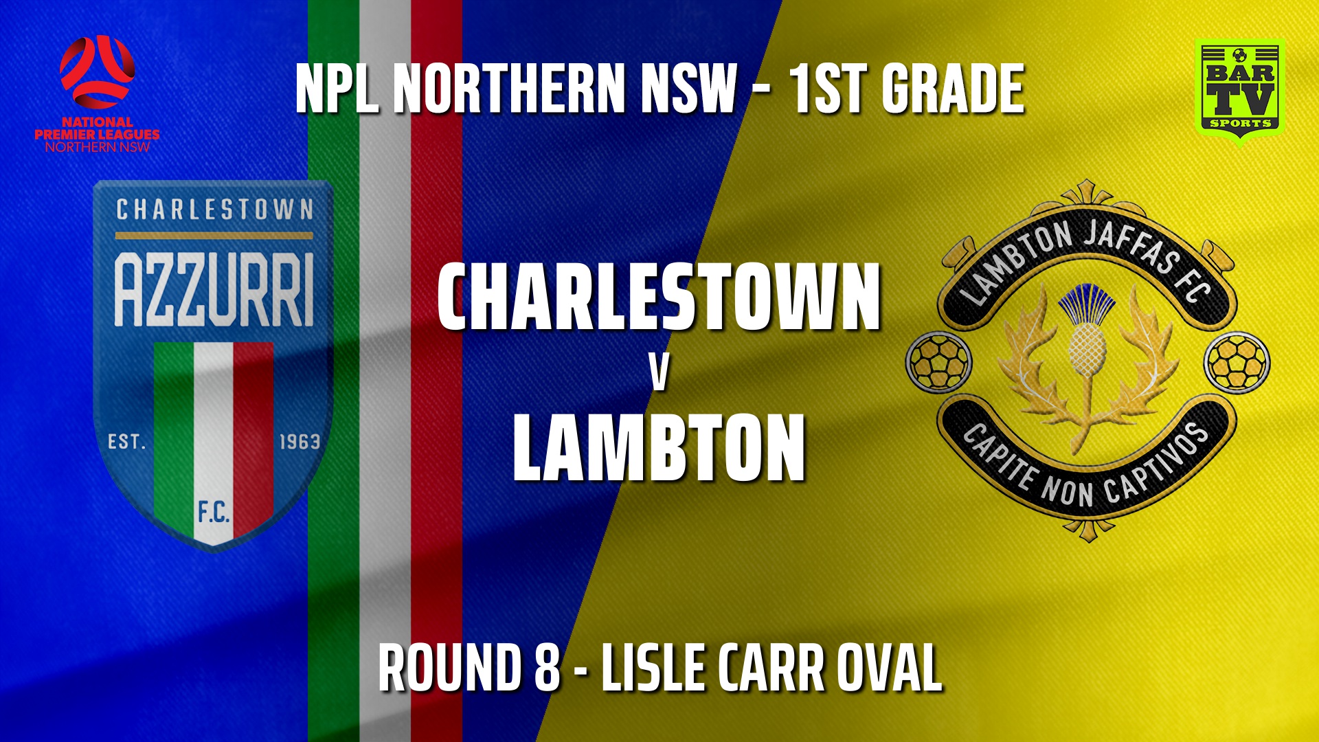 210523-NPL - NNSW Round 8 - Charlestown Azzurri v Lambton Jaffas FC Slate Image