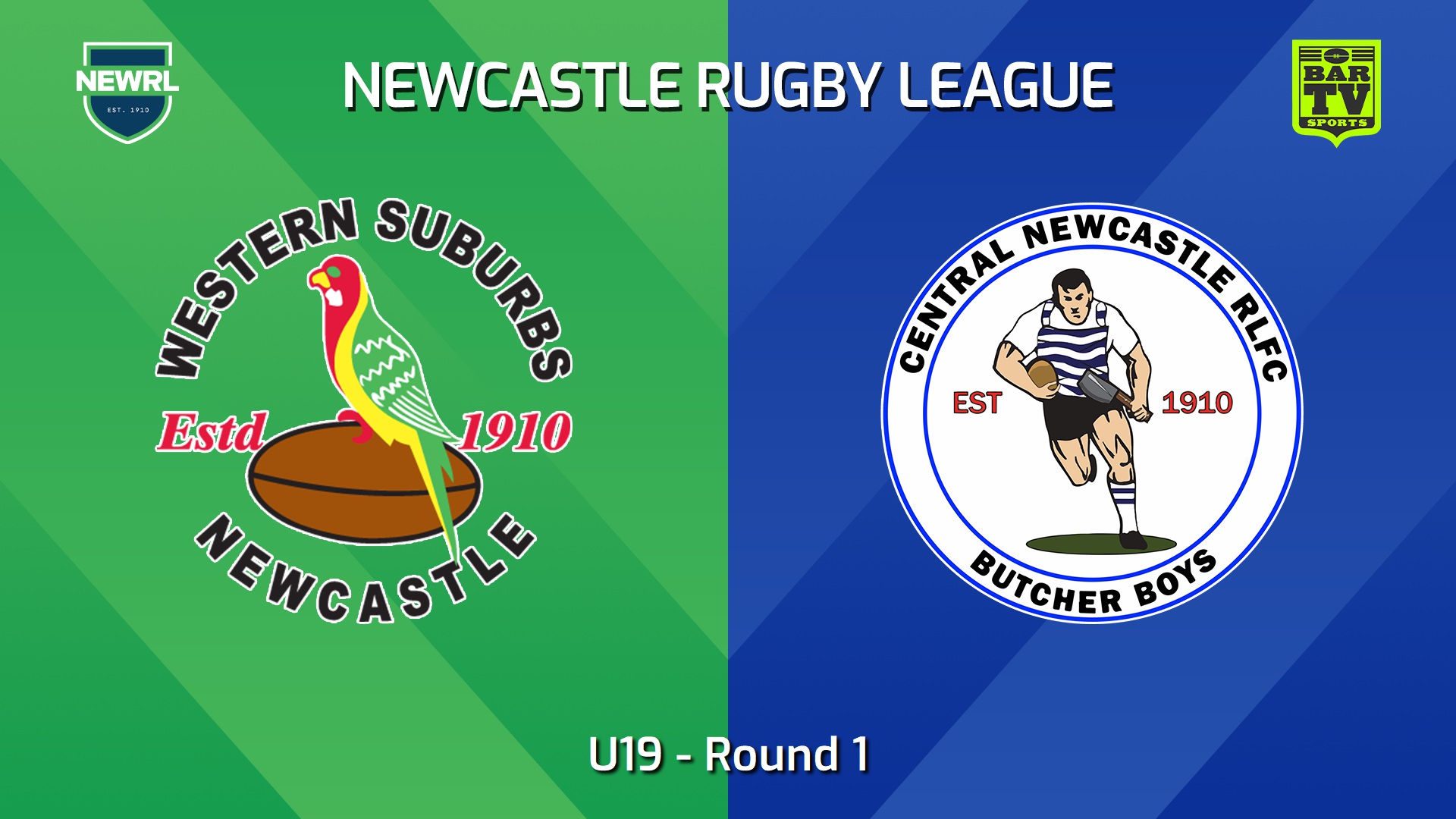 240724-video-Newcastle RL Round 1 - U19 - Western Suburbs Rosellas v Central Newcastle Butcher Boys Slate Image