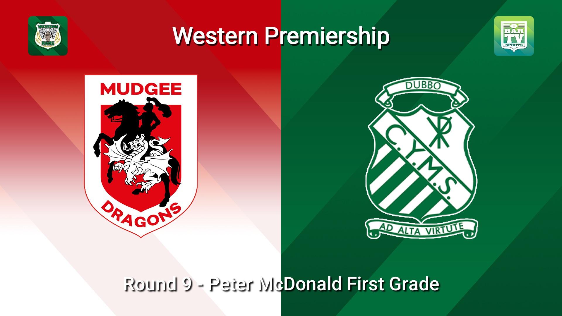 260620-video-Western Premiership Round 9 - Peter McDonald First Grade - Mudgee Dragons v Dubbo CYMS Slate Image