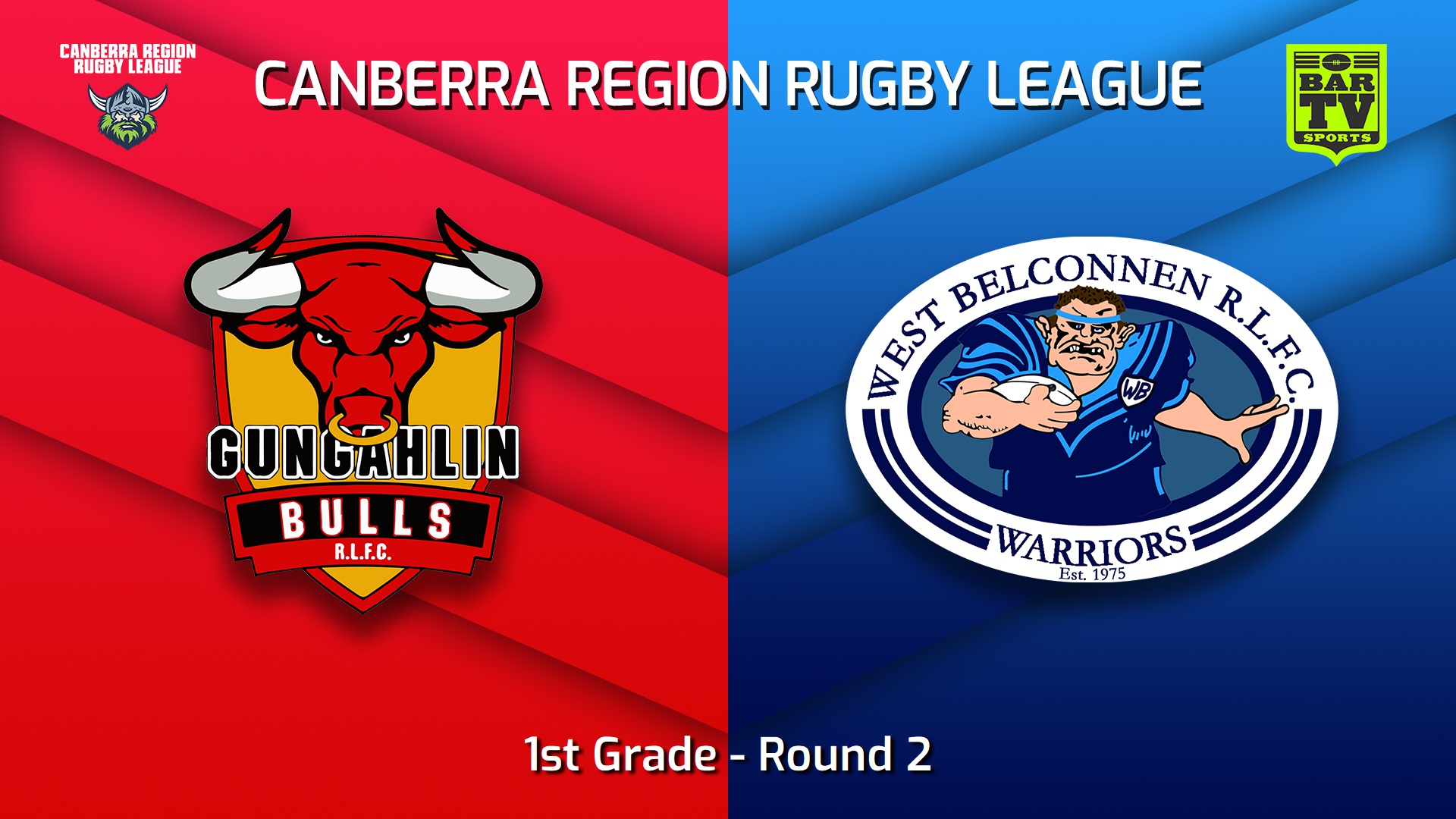 230422-Canberra Round 2 - 1st Grade - Gungahlin Bulls v West Belconnen Warriors Slate Image