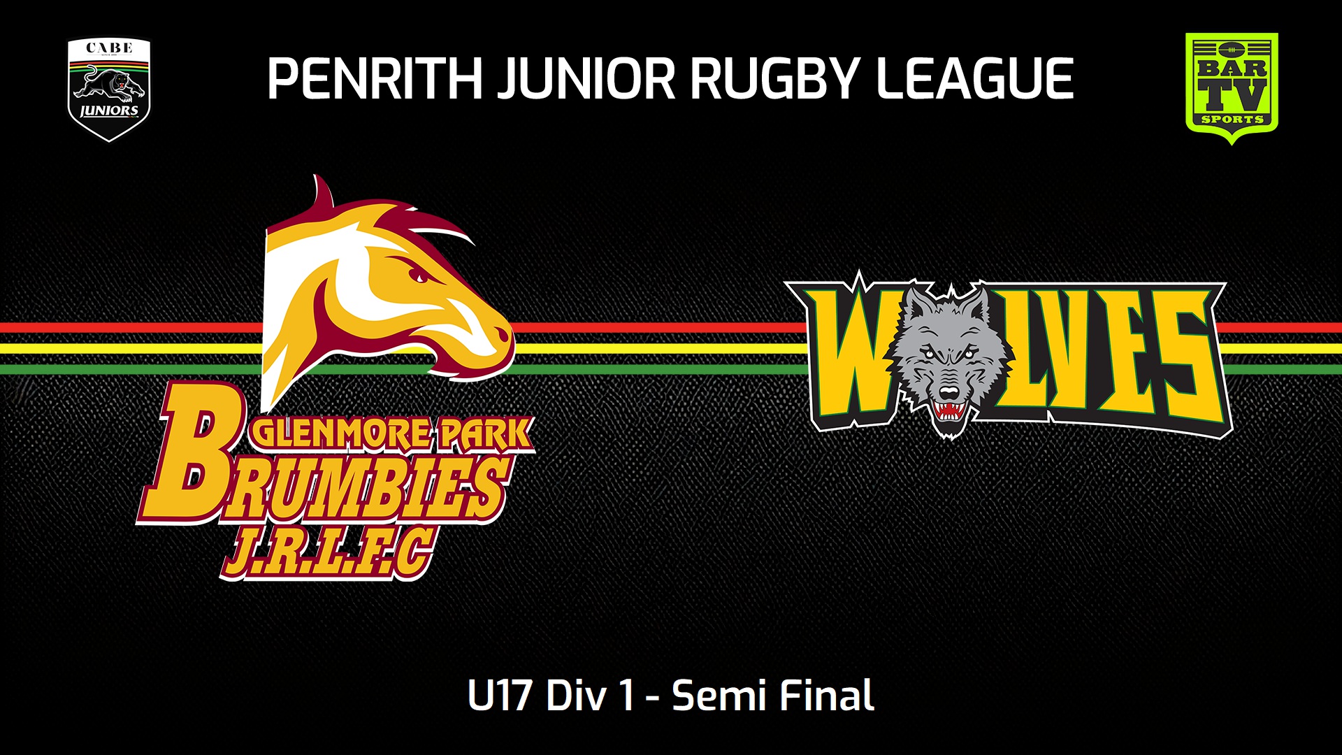 230813-Penrith & District Junior Rugby League Semi Final - U17 Div 1 - Glenmore Park Brumbies v Windsor Wolves Slate Image