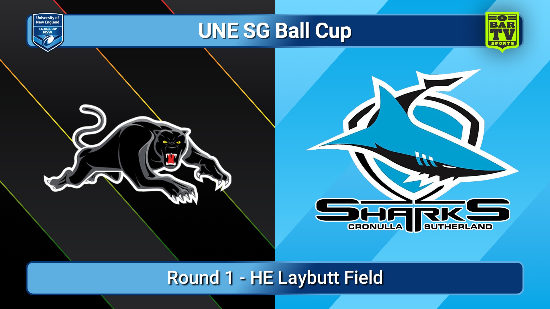 250201-video-UNE SG Ball Cup Round 1 - Penrith Panthers v Cronulla-Sutherland Sharks Slate Image