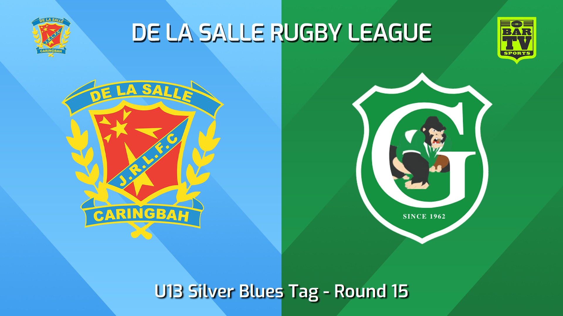 240811-video-De La Salle Round 15 - U13 Silver Blues Tag - De La Salle v Gymea Gorillas Minigame Slate Image