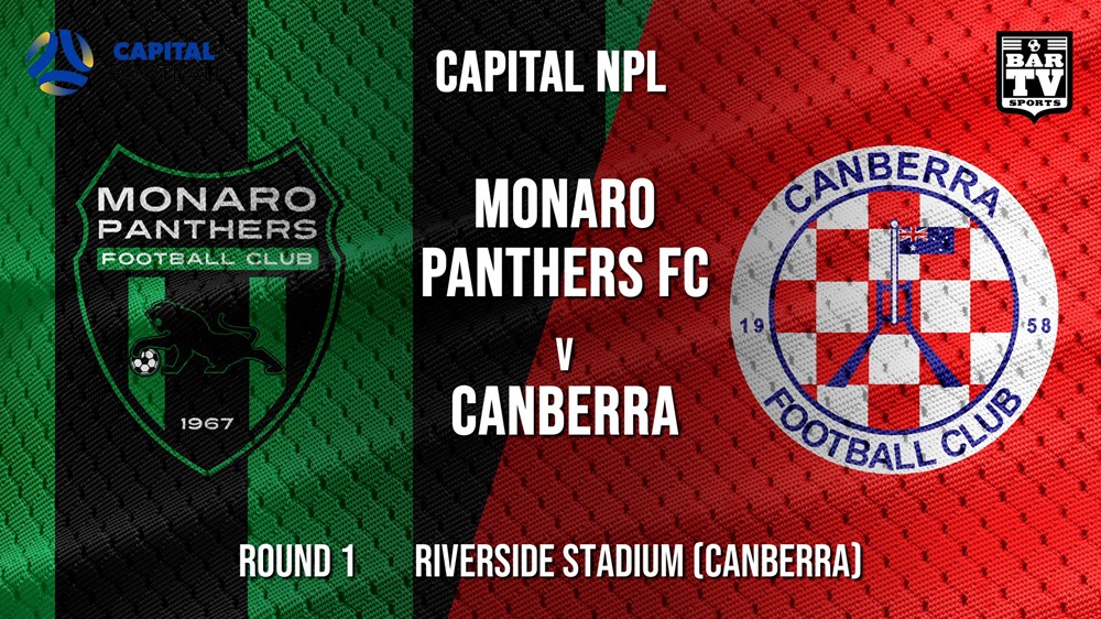 NPL - Capital Round 1 - Monaro Panthers FC v Canberra FC Slate Image