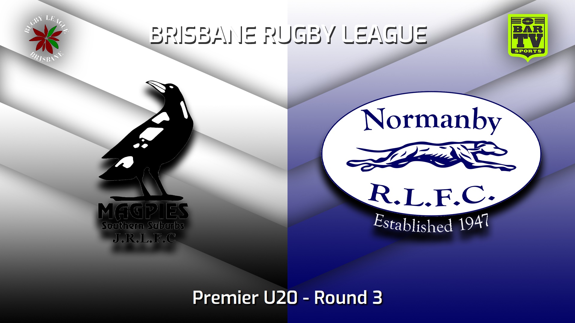 230401-BRL Round 3 - Premier U20 - Southern Suburbs Magpies v Normanby Hounds Slate Image