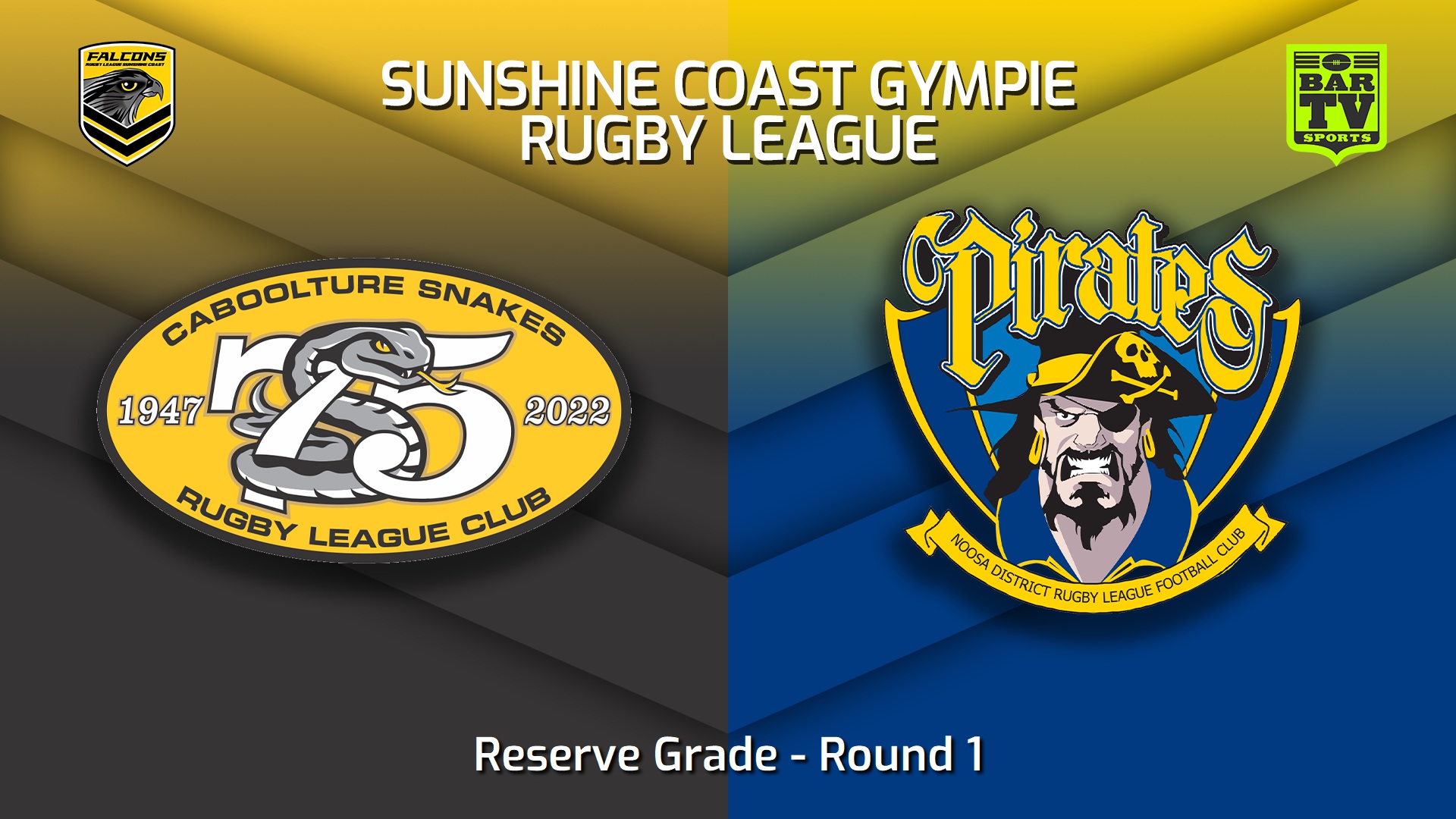 230325-Sunshine Coast RL Round 1 - Reserve Grade - Caboolture Snakes v Noosa Pirates Slate Image