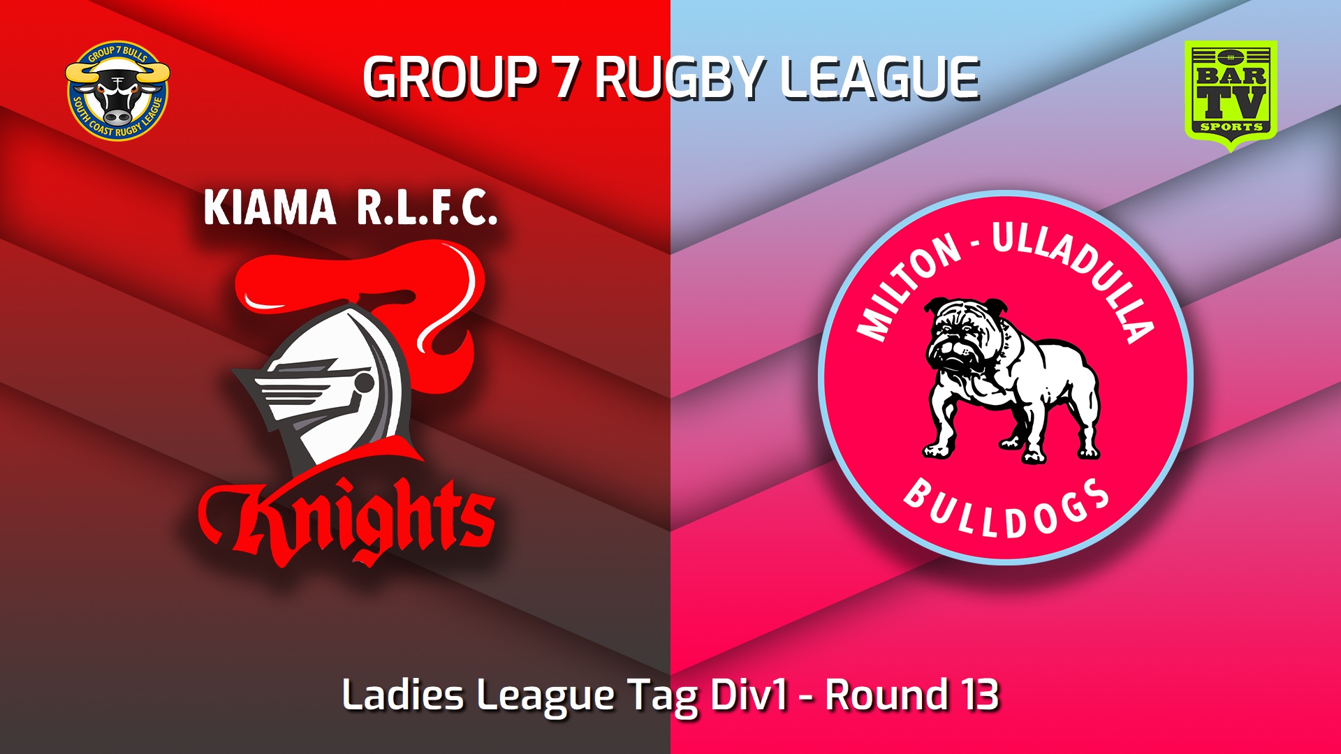 220717-South Coast Round 13 - Ladies League Tag Div1 - Kiama Knights v Milton-Ulladulla Bulldogs Slate Image