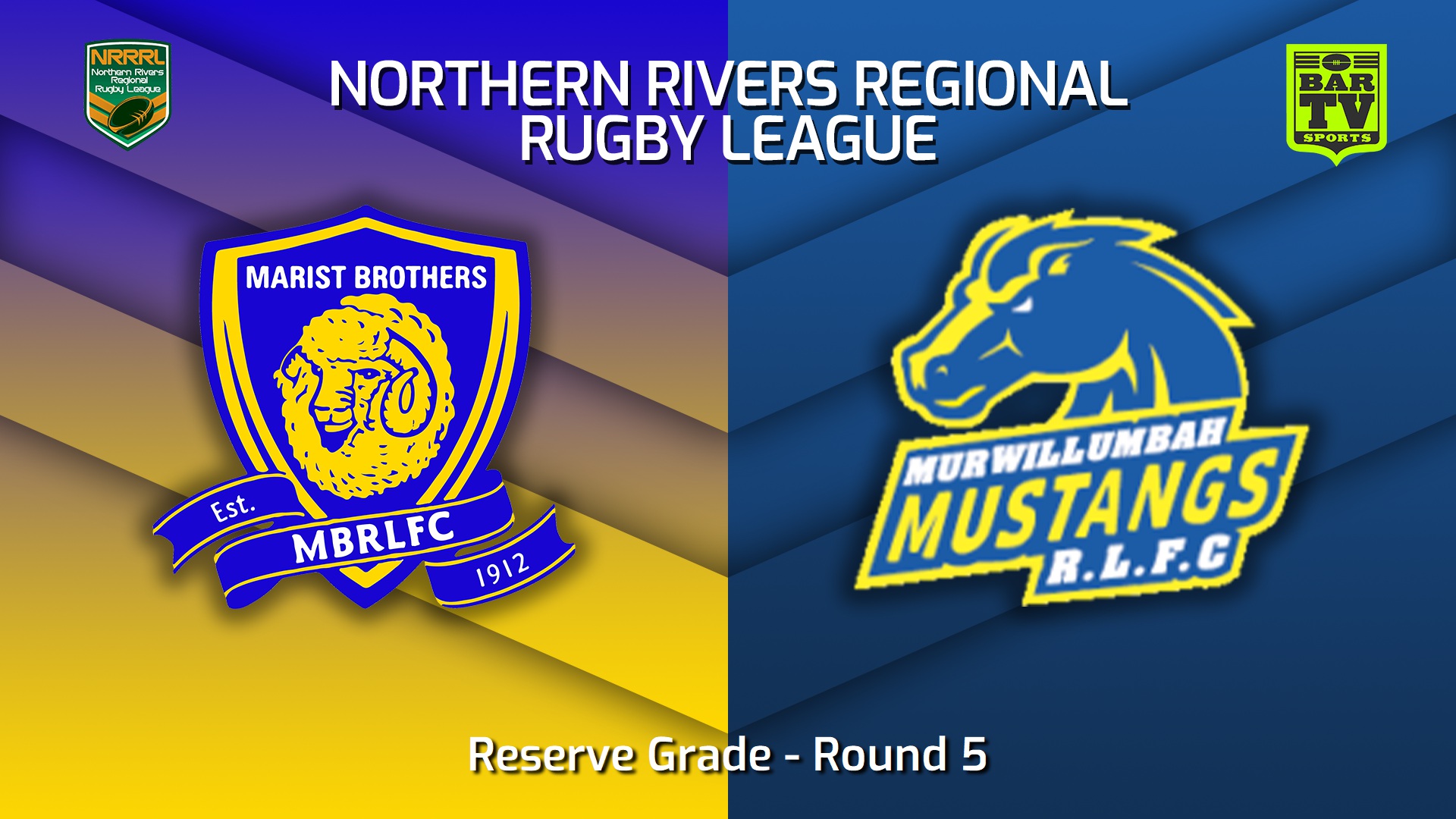 230514-Northern Rivers Round 5 - Reserve Grade - Lismore Marist Brothers v Murwillumbah Mustangs Slate Image