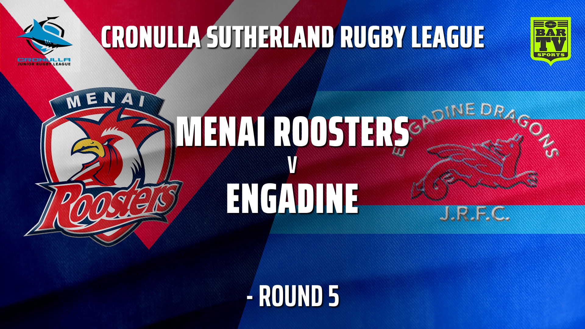 210529-Cronulla JRL - Under 6 Blue - Round 5 - Menai Roosters v Engadine Dragons (1) Slate Image