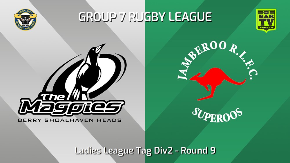 240601-video-South Coast Round 9 - Ladies League Tag Div2 - Berry-Shoalhaven Heads Magpies v Jamberoo Superoos Slate Image