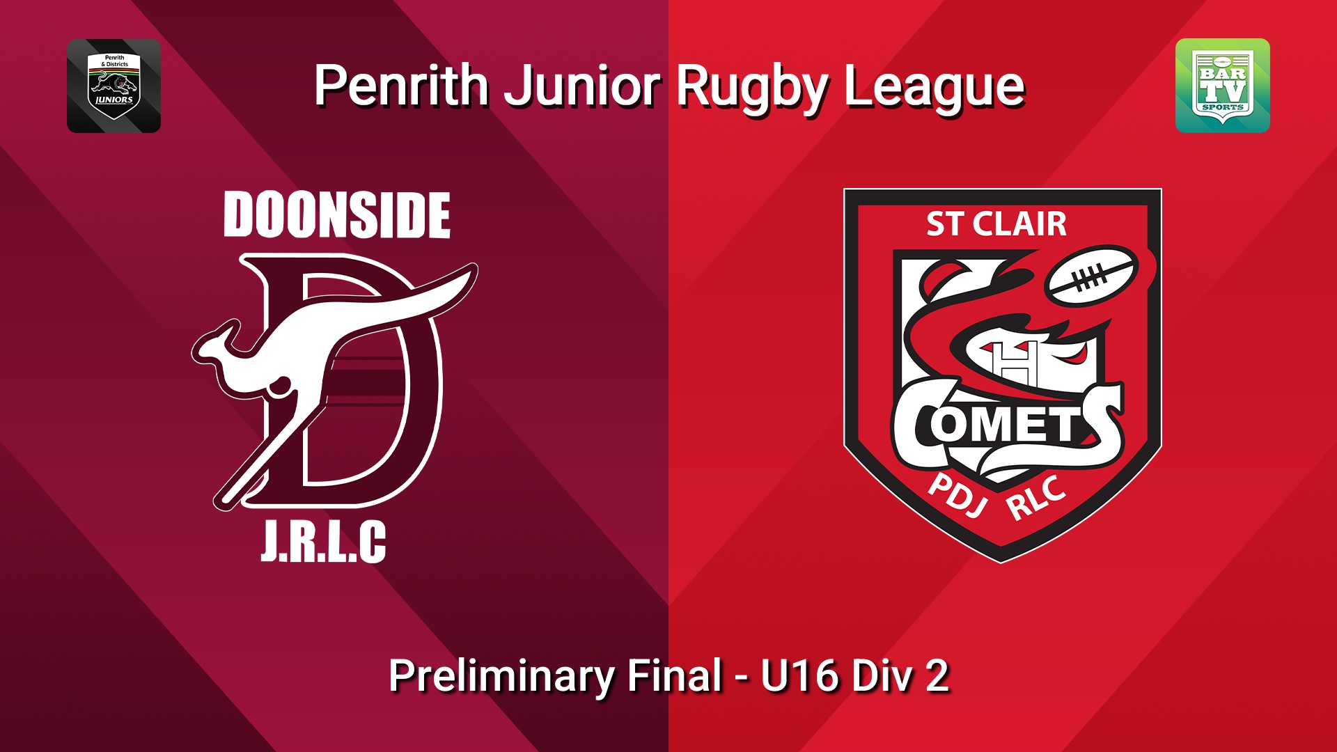 260829-video-Penrith & District Junior Rugby League Preliminary Final - U16 Div 2 - Doonside v St Clair Slate Image
