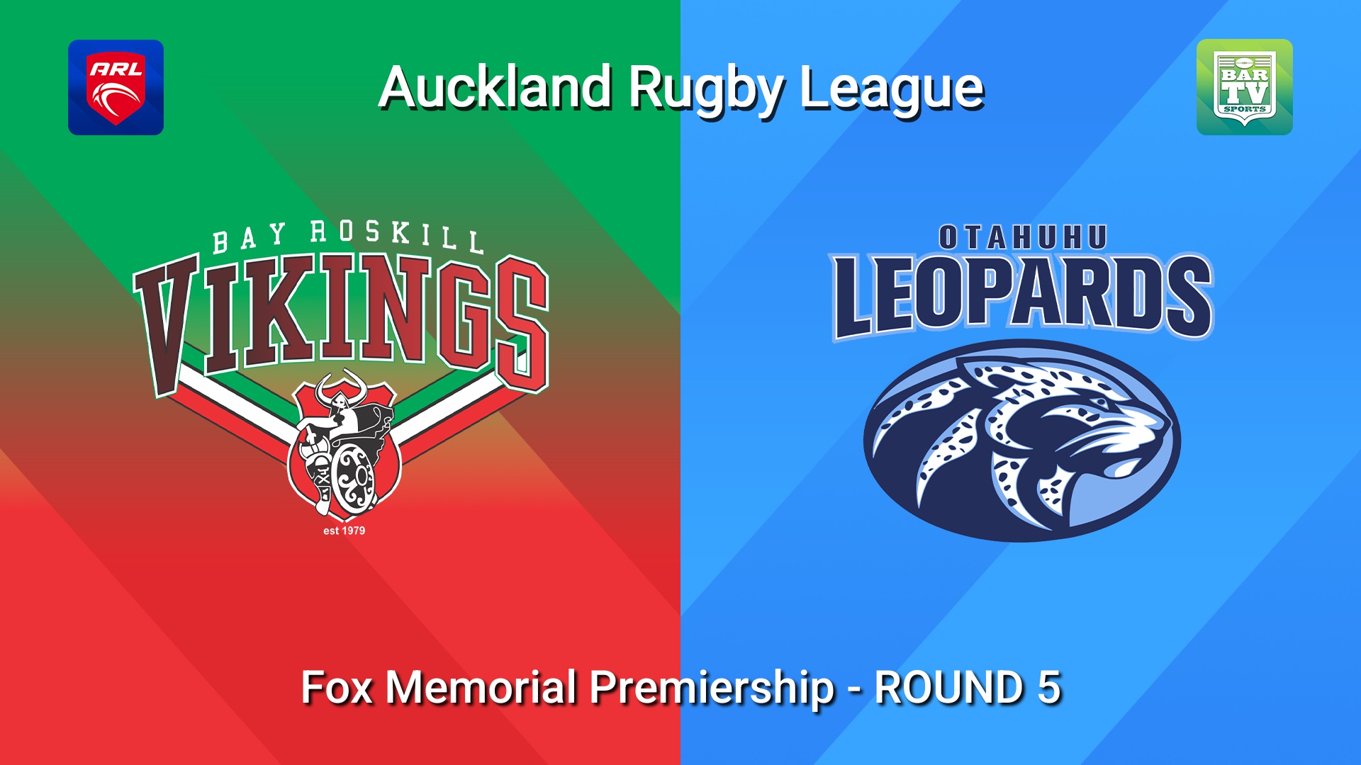 260523-video-Auckland RL ROUND 5 - Fox Memorial Premiership - Bay Roskill Vikings v Otahuhu Leopards Slate Image