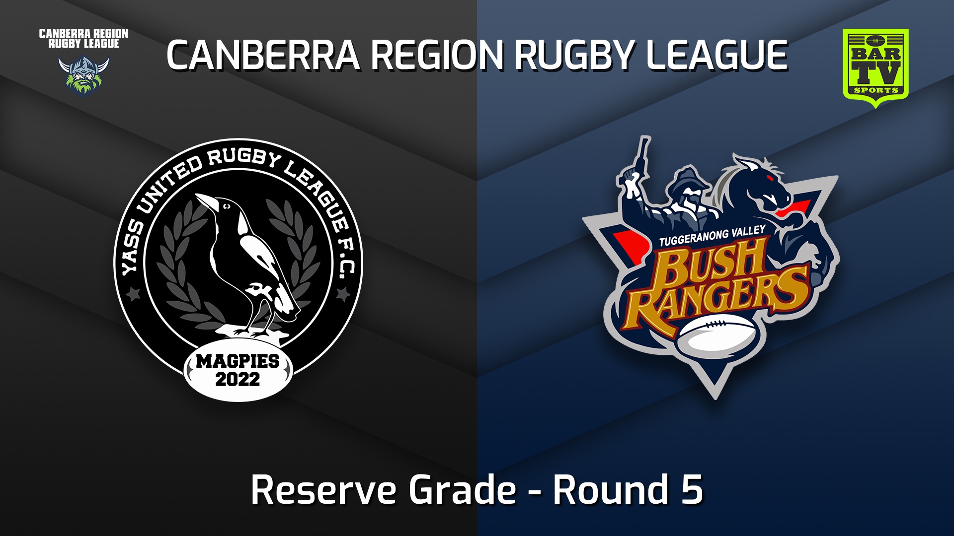 220507-Canberra Round 5 - Reserve Grade - Yass Magpies v Tuggeranong Bushrangers Slate Image