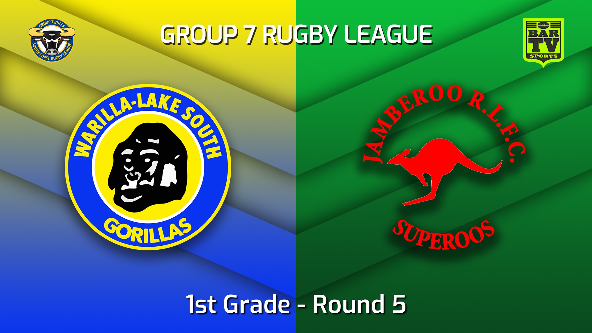 220612-South Coast Round 5 - 1st Grade - Warilla-Lake South Gorillas v Jamberoo Slate Image