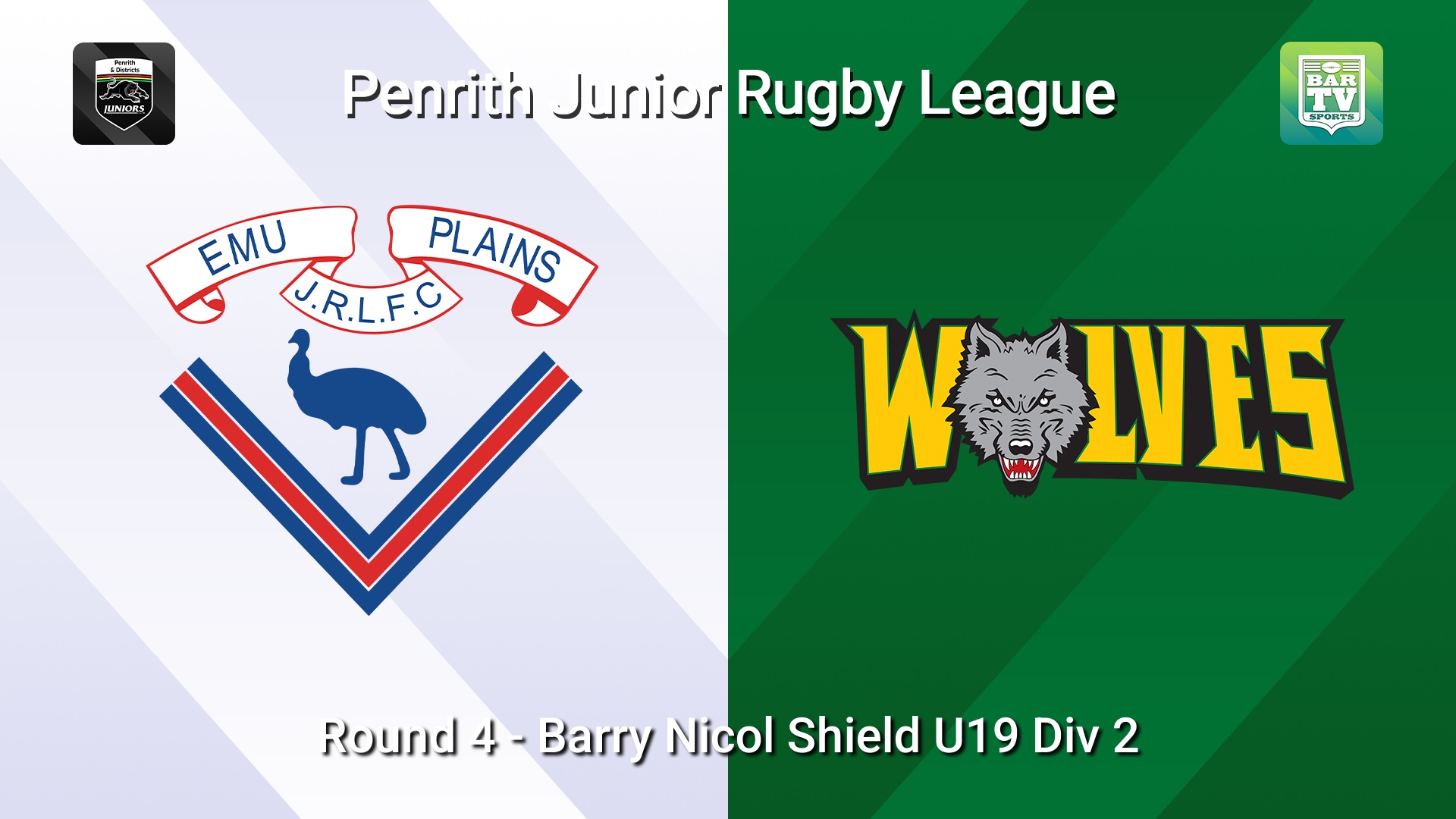 260426-video-Penrith & District Junior Rugby League Round 4 - Barry Nicol Shield U19 Div 2 - Emu Plains v Windsor Wolves Slate Image