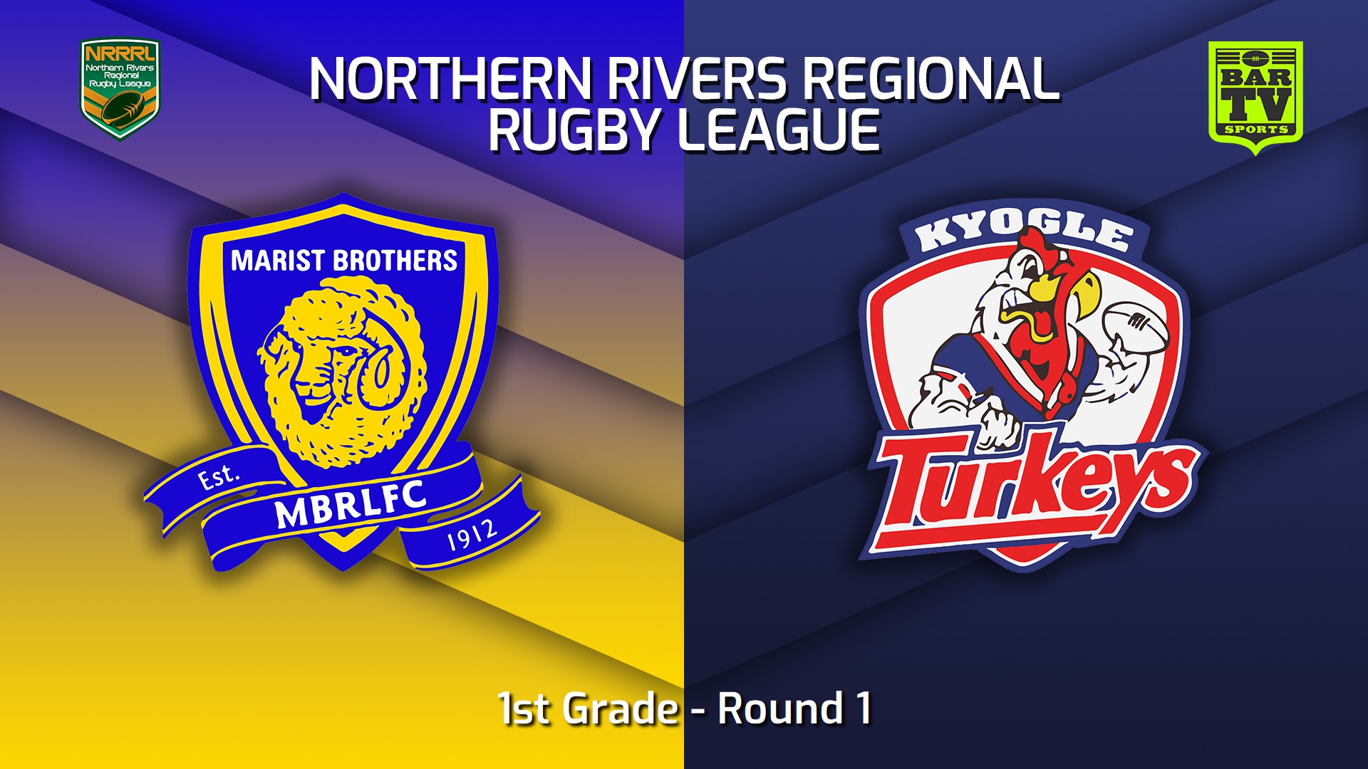 230416-Northern Rivers Round 1 - 1st Grade - Lismore Marist Brothers v Kyogle Turkeys Slate Image