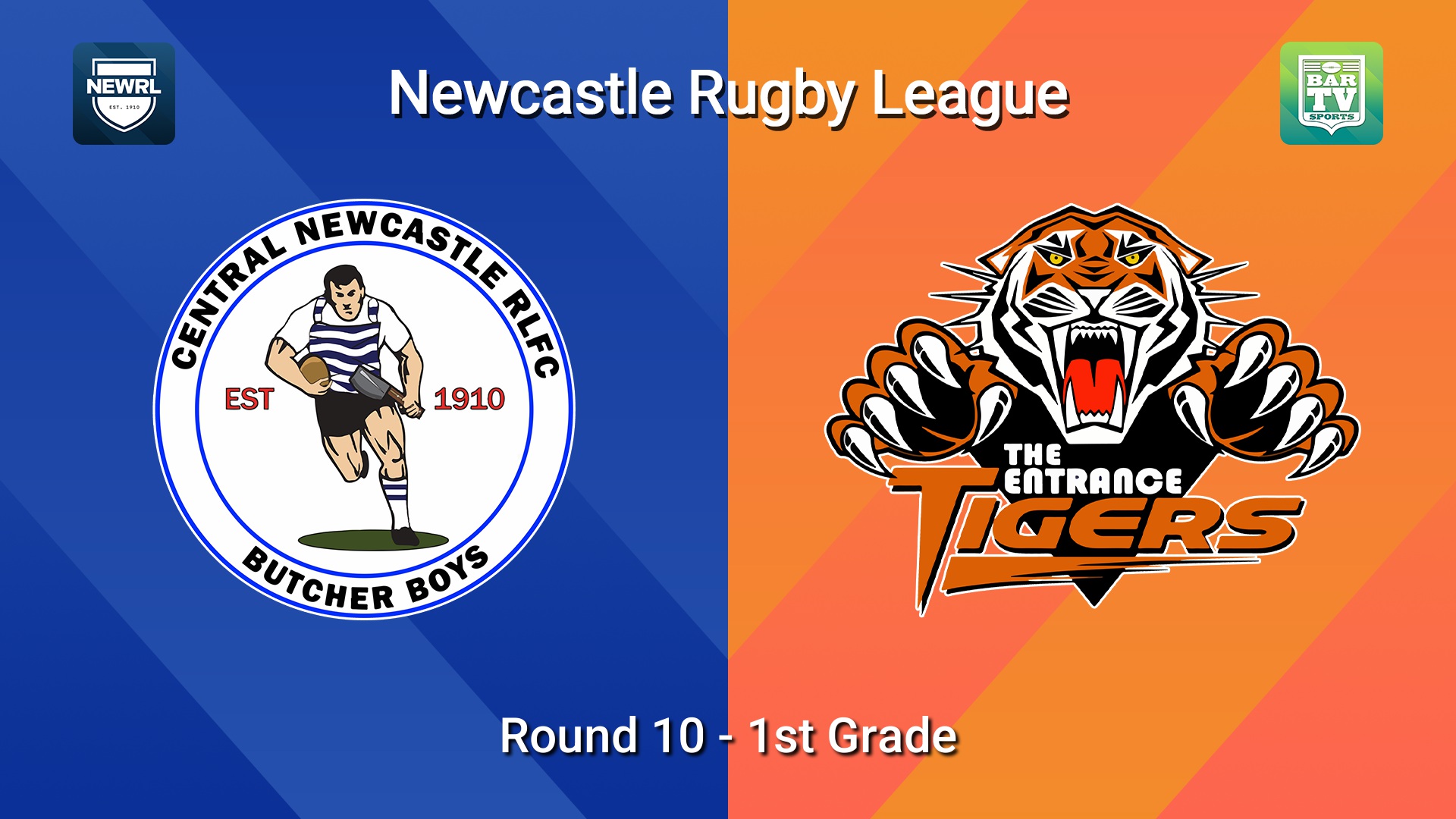 260621-video-Newcastle RL Round 10 - 1st Grade - Central Newcastle v The Entrance Tigers Slate Image