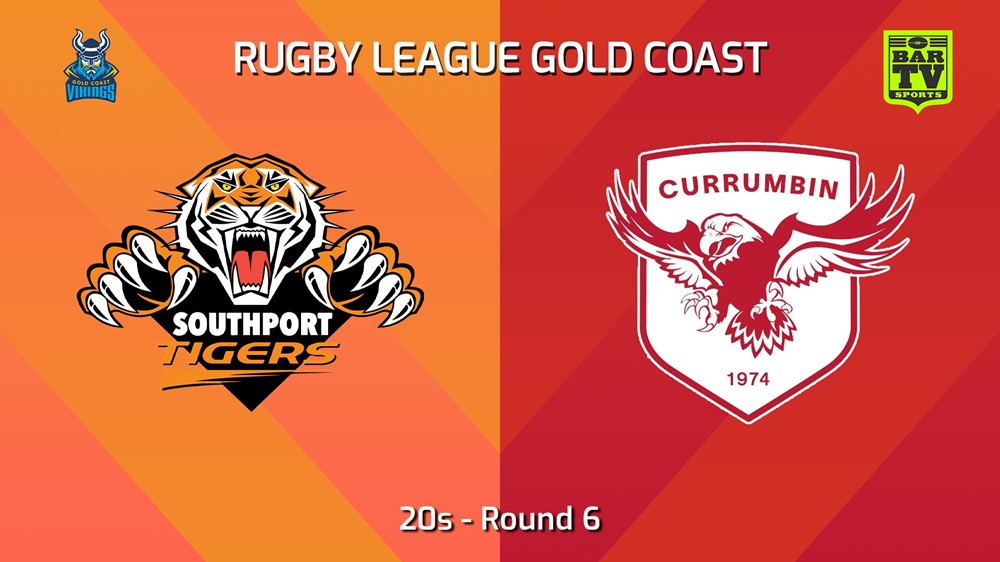 240602-video-Gold Coast Round 6 - 20s - Southport Tigers v Currumbin Eagles Slate Image