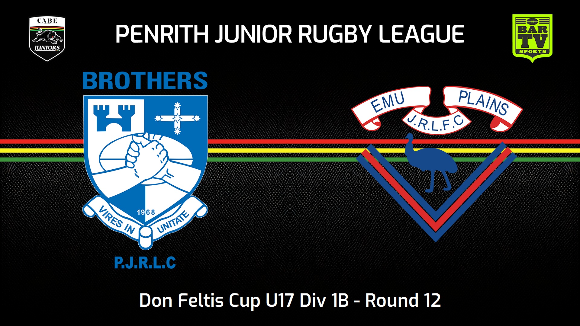 240707-video-Penrith & District Junior Rugby League Round 12 - U17 Div 1B - Brothers v Emu Plains RLFC Slate Image