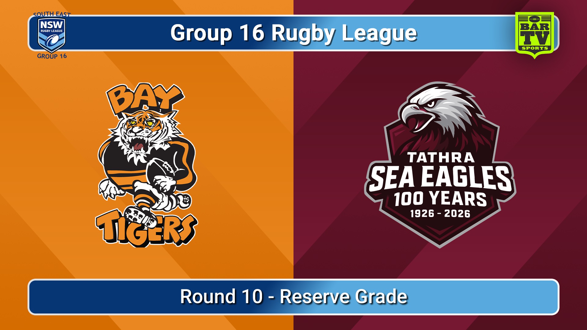 260705-video-Group 16 Rugby League  Round 10 - Reserve Grade - Bateman's Bay Tigers v Tathra Sea Eagles Minigame Slate Image