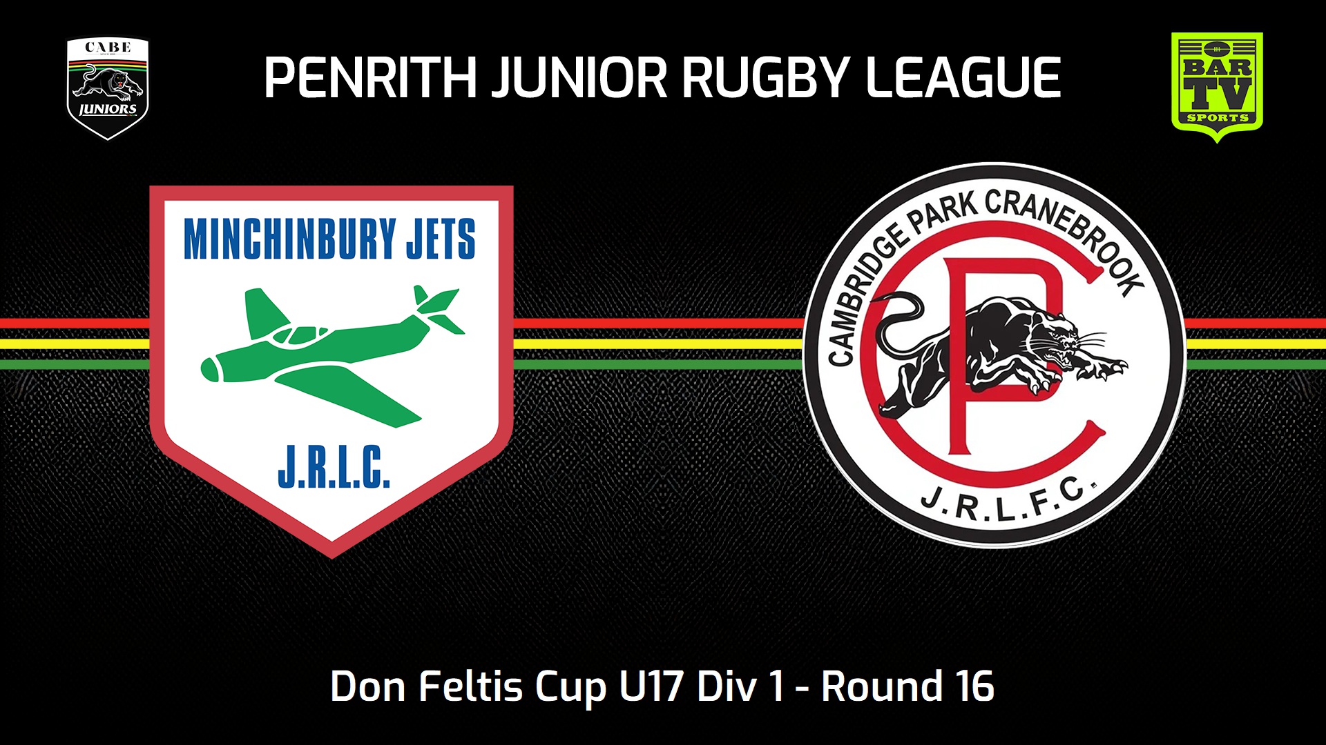 240811-video-Penrith & District Junior Rugby League Round 16 - Don Feltis Cup U17 Div 1 - Minchinbury v Cambridge Park Slate Image
