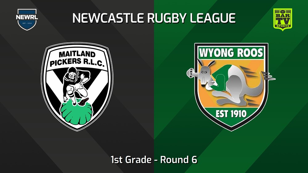240525-video-Newcastle RL Round 6 - 1st Grade - Maitland Pickers v Wyong Roos Slate Image