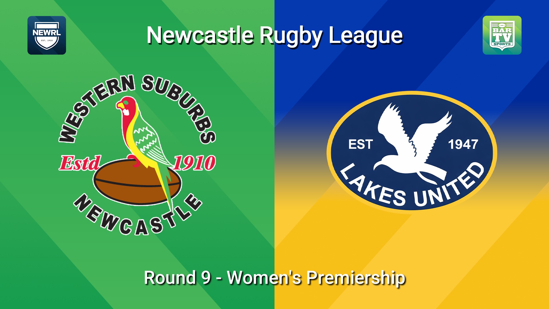 260627-video-Newcastle RL Round 9 - Women's Premiership - Western Suburbs Rosellas v Lakes United Seagulls Slate Image