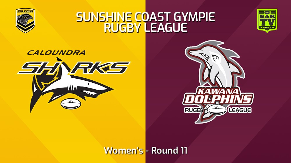 240609-video-Sunshine Coast RL Round 11 - Women's - Caloundra Sharks v Kawana Dolphins Slate Image