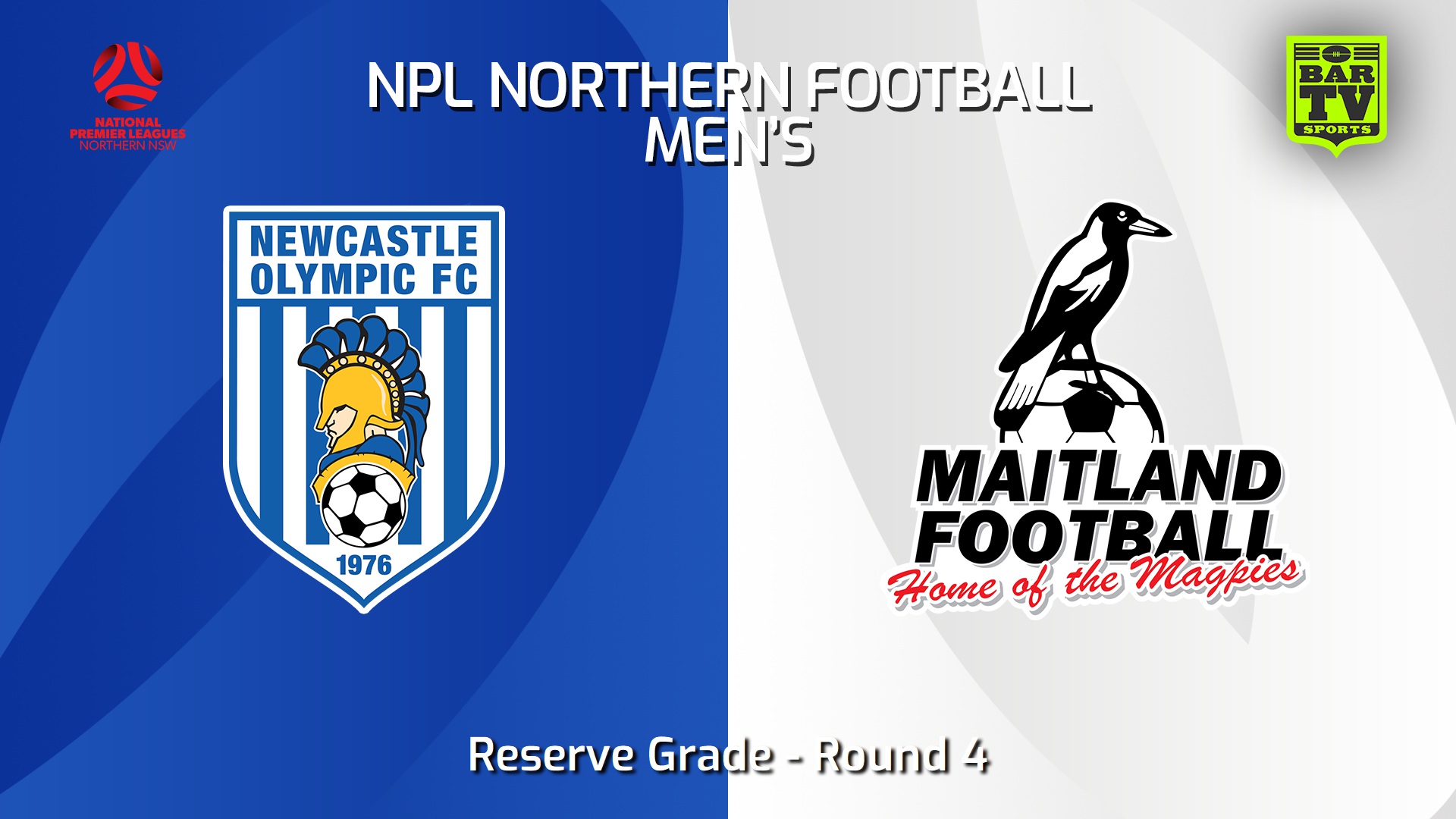 240316-NNSW NPLM Res Round 4 - Newcastle Olympic Res v Maitland FC Res Slate Image