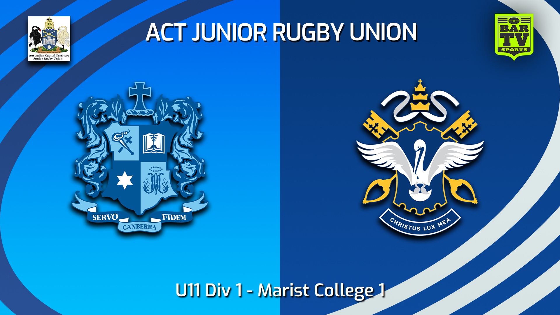 250517-video-ACT Junior Rugby Union U11 Div 1 - Marist College Canberra v St Edmund's College Slate Image