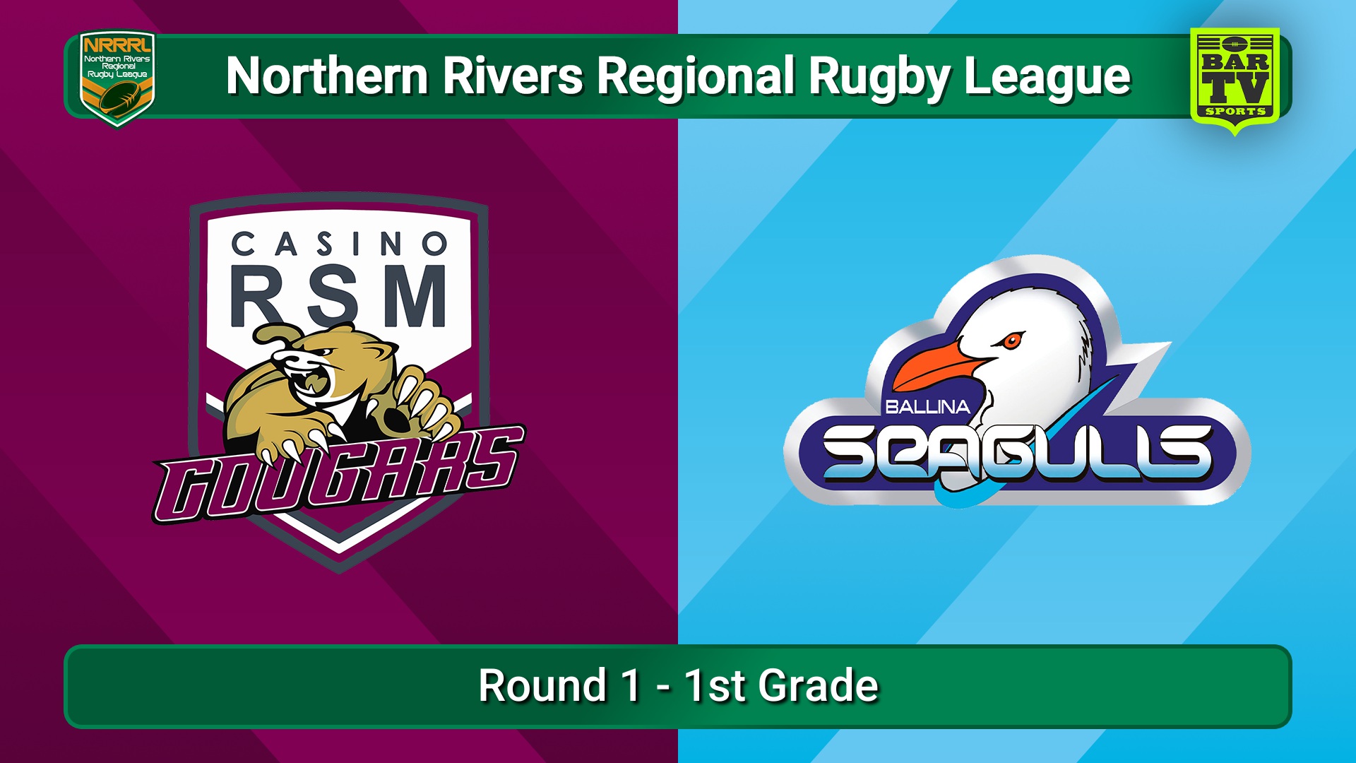 250504-video-Northern Rivers Round 1 - 1st Grade - Casino RSM Cougars v Ballina Seagulls Slate Image
