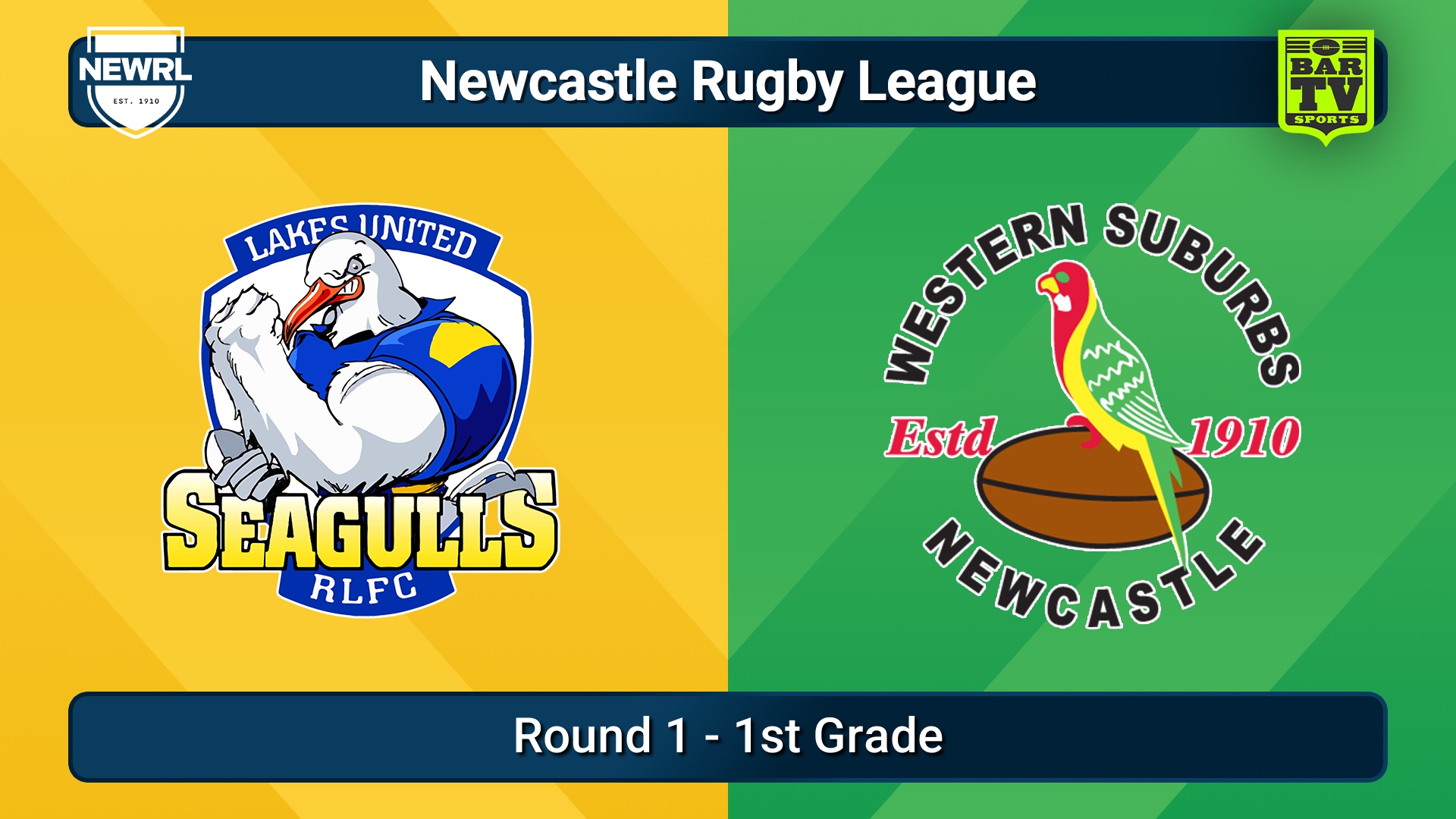 250412-video-Newcastle RL Round 1 - 1st Grade - Lakes United Seagulls v Western Suburbs Rosellas Slate Image