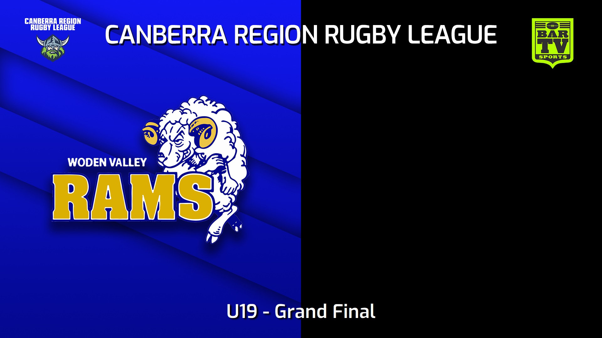 220903-Canberra Grand Final - U19 - Woden Valley Rams v Tuggeranong Vikings Slate Image
