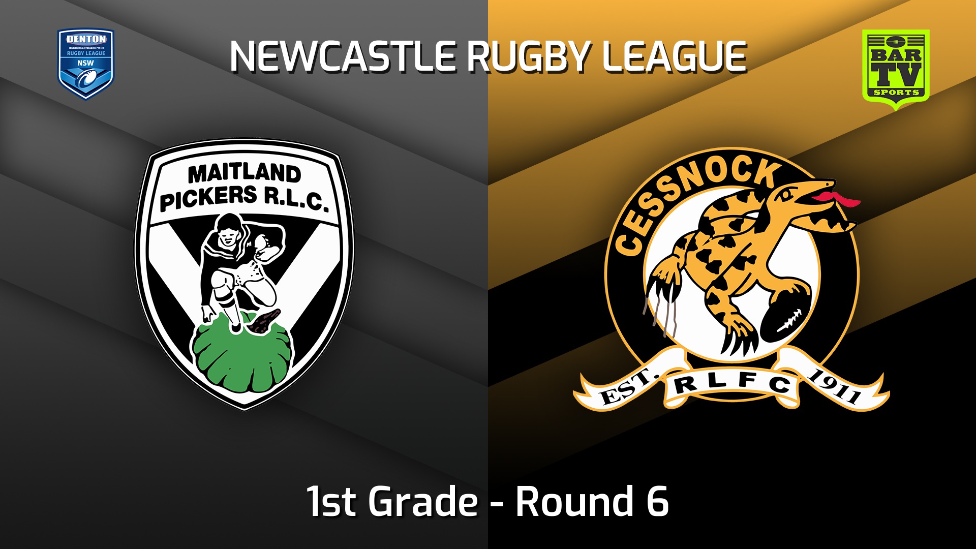 220430-Newcastle Round 6 - 1st Grade - Maitland Pickers v Cessnock Goannas Slate Image