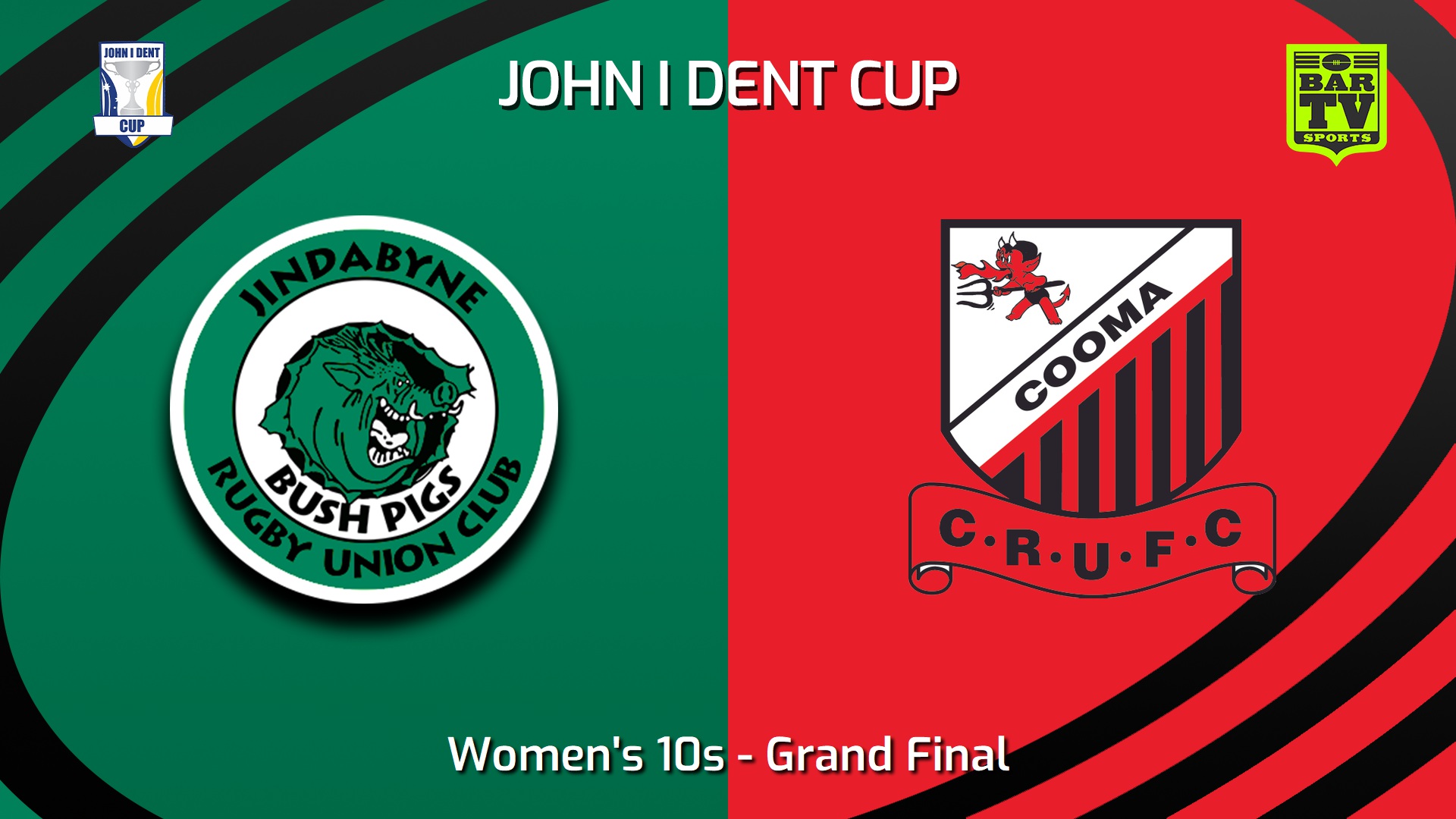 250809-video-John I Dent (ACT) Grand Final - Women's 10s - Jindabyne Bush Pigs v Cooma Red Devils Slate Image
