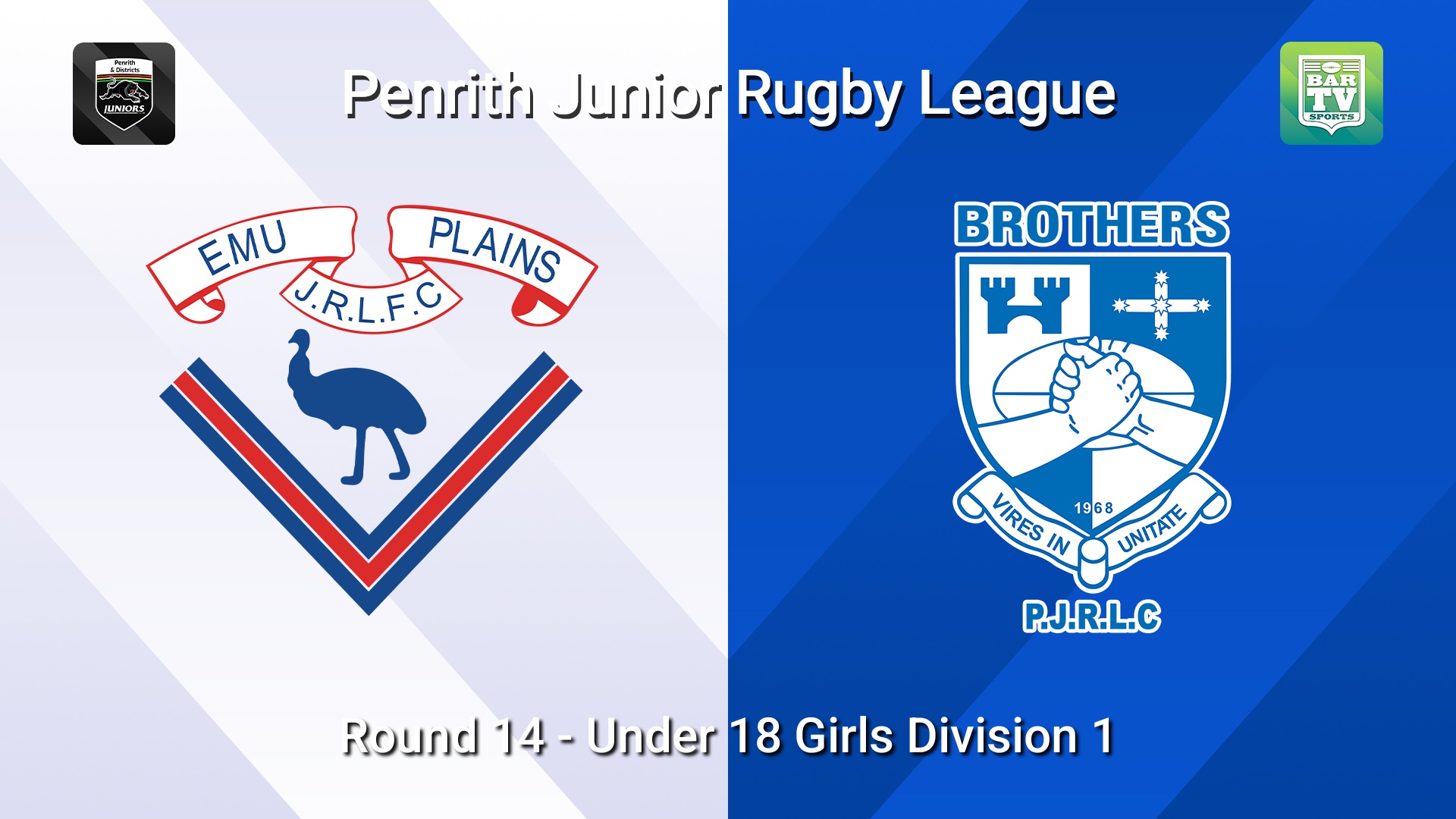 260801-video-Penrith & District Junior Rugby League Round 14 - Under 18 Girls Division 1 - Emu Plains v Brothers Slate Image