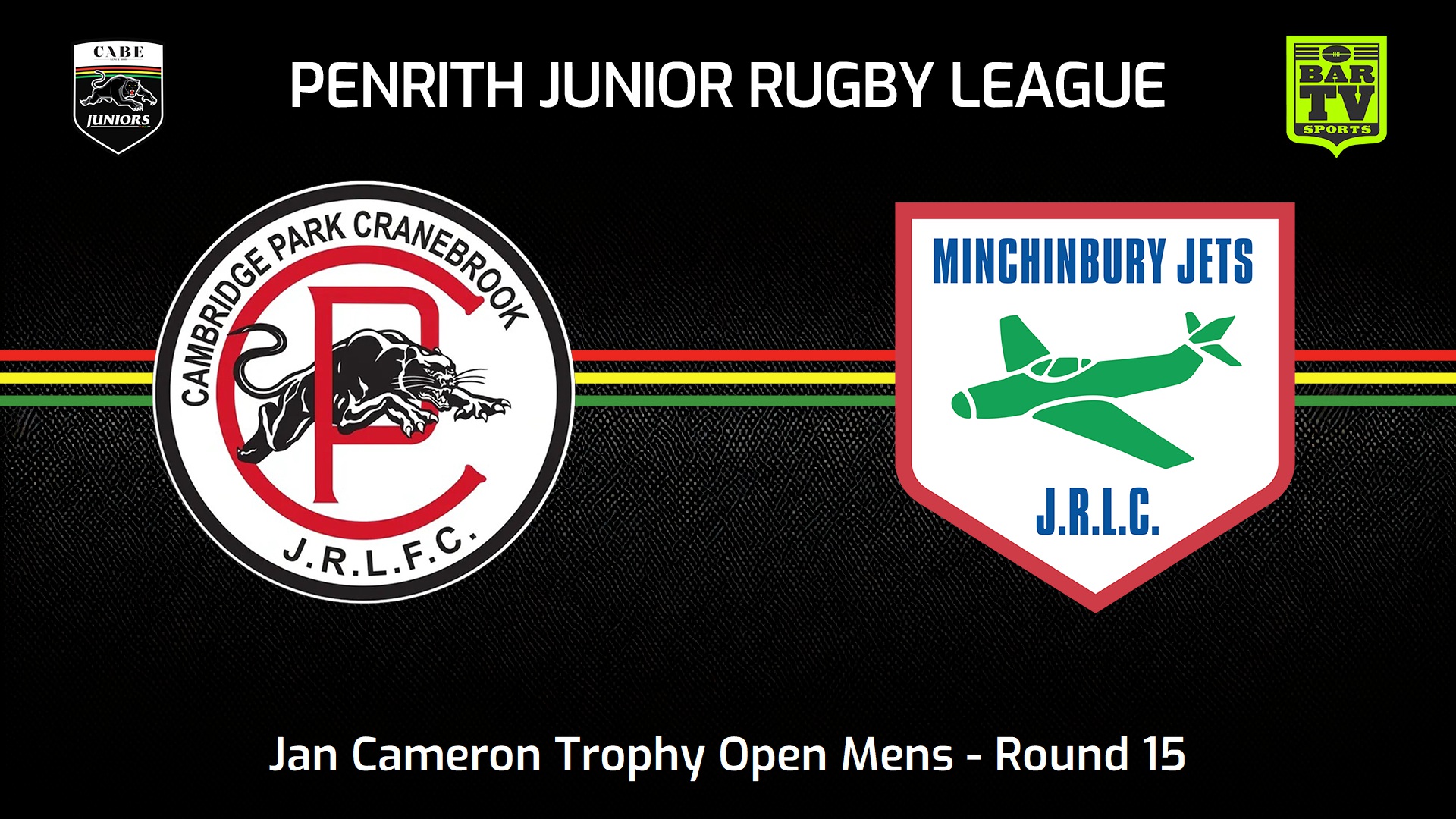 240804-video-Penrith & District Junior Rugby League Round 15 - Jan Cameron Trophy Open Mens - Cambridge Park v Minchinbury Slate Image