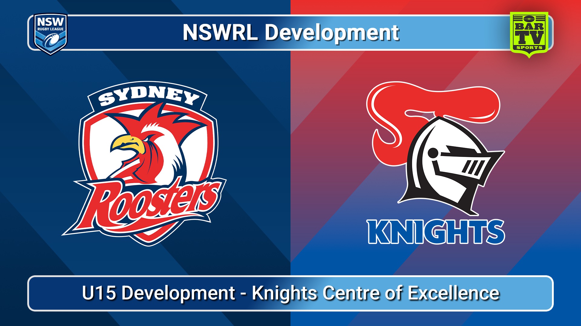 250708-video-NSWRL Development Development Match - U15 Development - Sydney Roosters v Newcastle Knights Slate Image