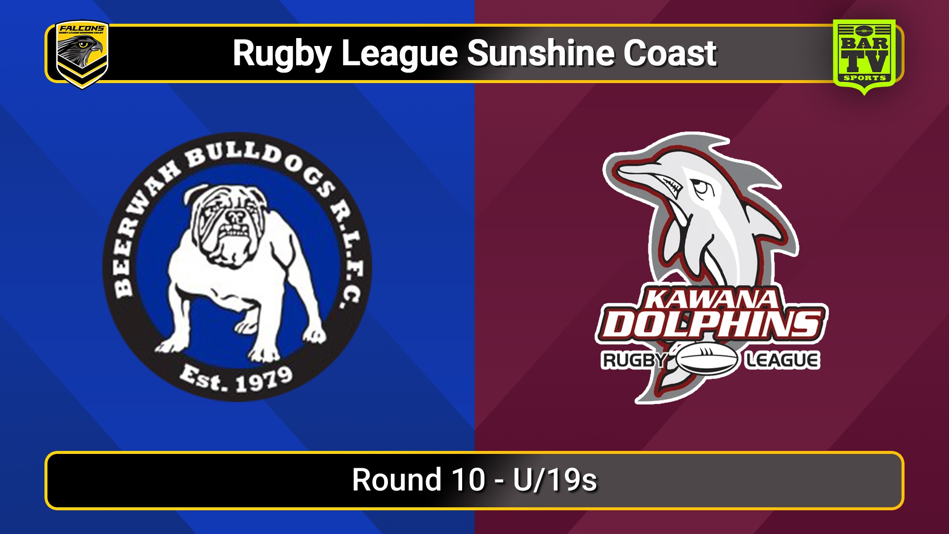 250622-video-Sunshine Coast RL Round 10 - U/19s - Beerwah Bulldogs v Kawana Dolphins Slate Image