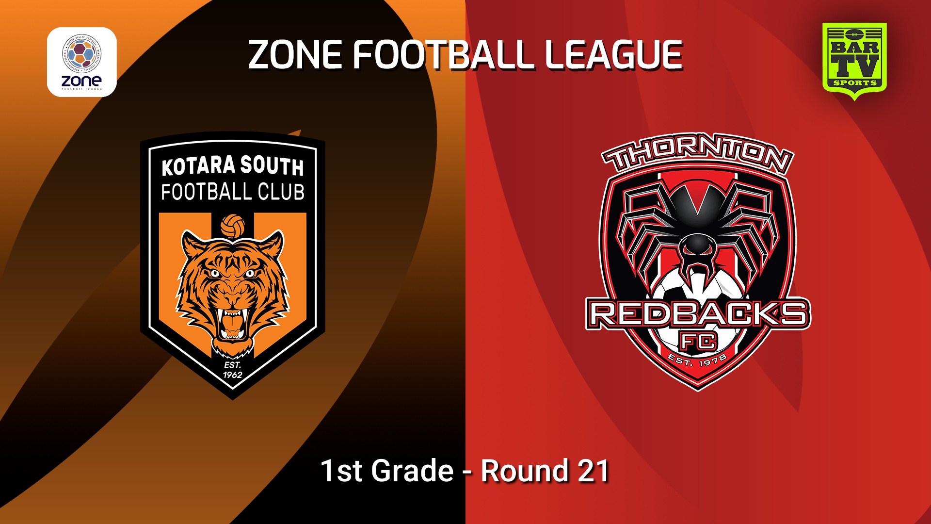 260822-video-Newcastle Zone Football League Round 21 - 1st Grade - Kotara South FC v Thornton Redbacks FC Slate Image