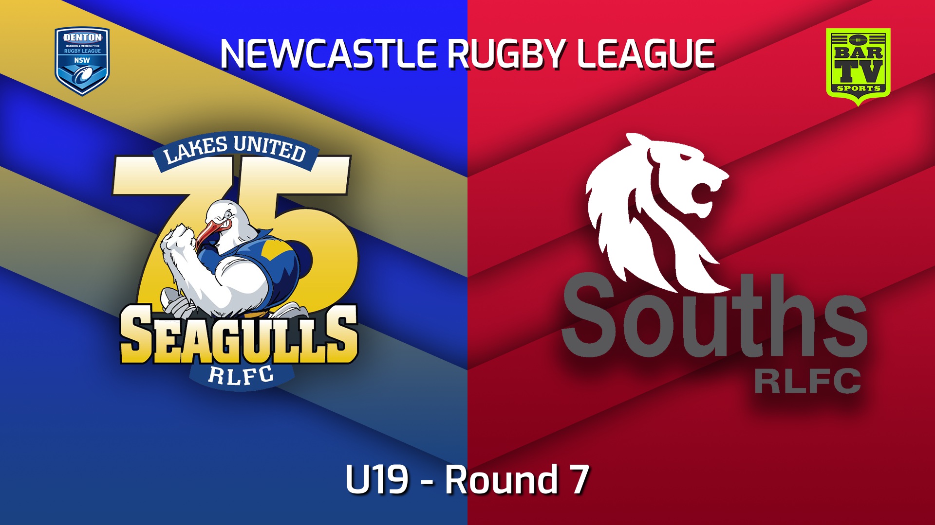 220507-Newcastle Round 7 - U19 - Lakes United v South Newcastle Lions Slate Image
