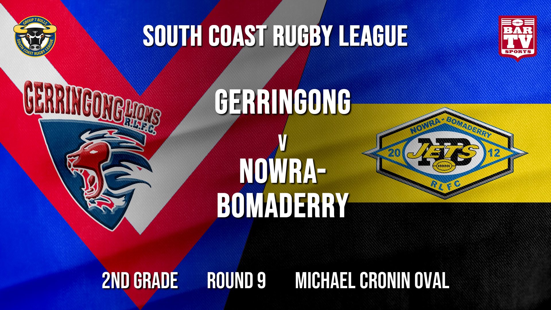 Group 7 RL Round 9 - 2nd Grade - Gerringong v Nowra-Bomaderry  Slate Image